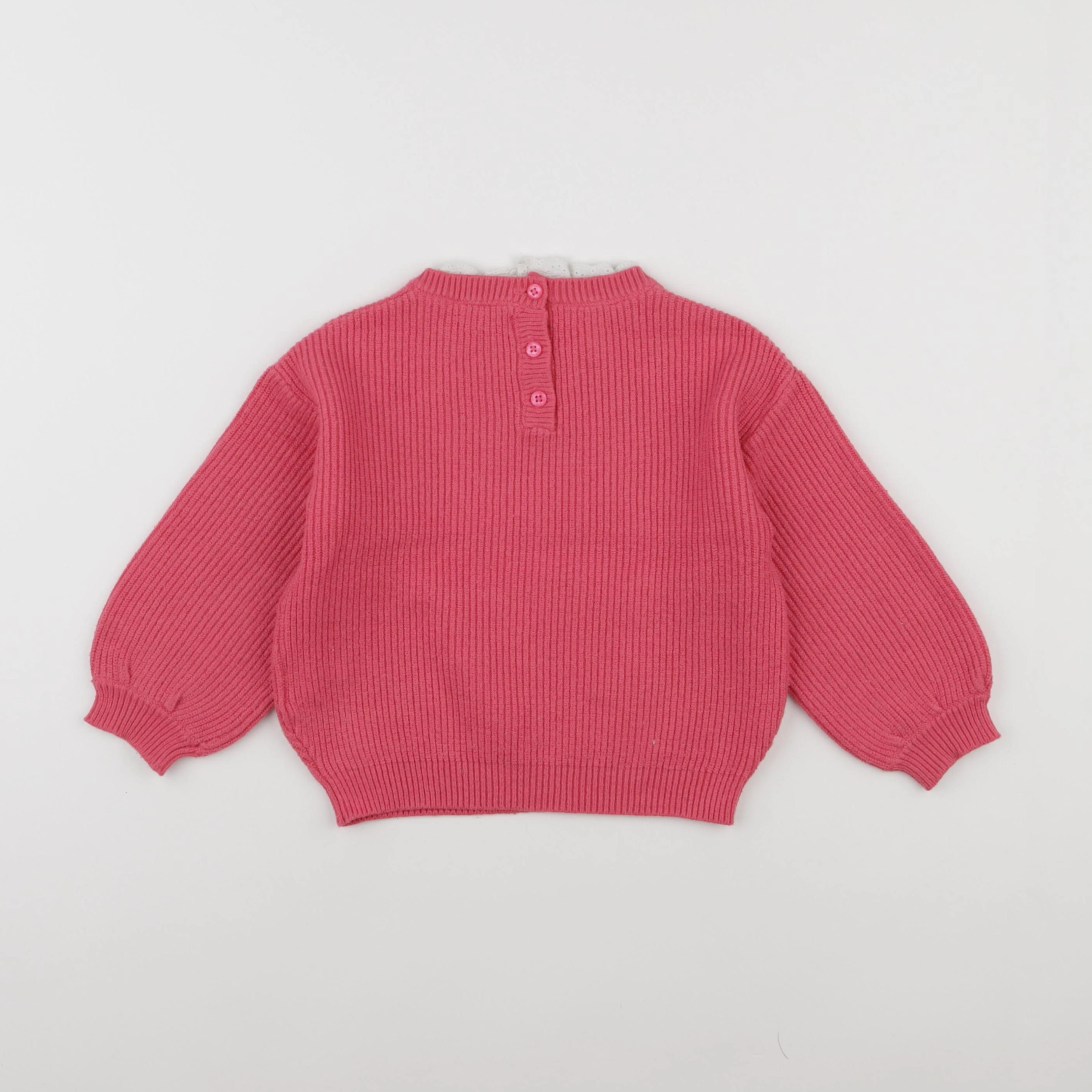 Vertbaudet - pull rose - 3 ans