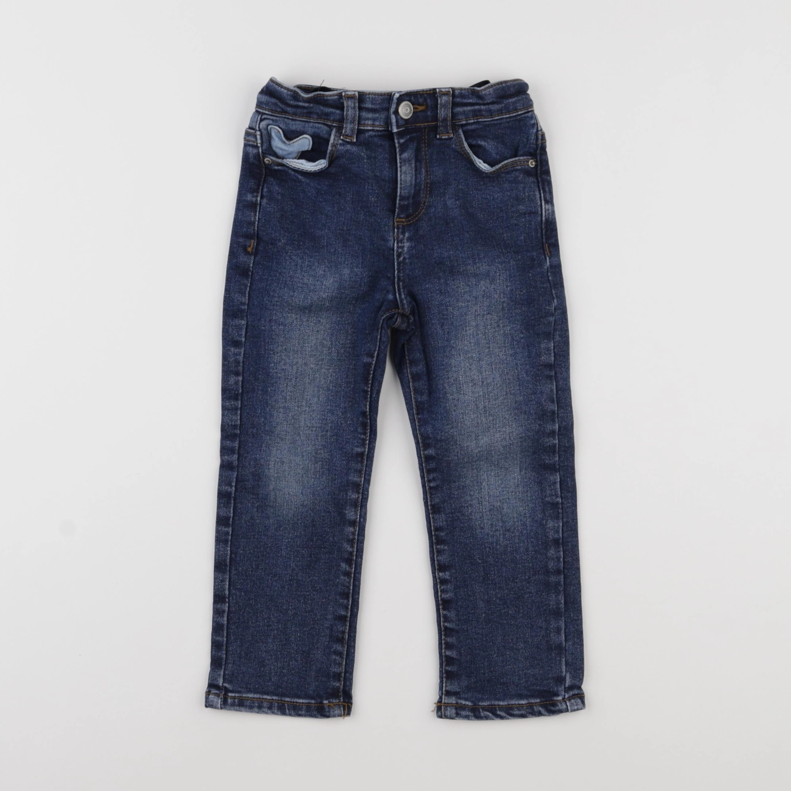 Vertbaudet - jean bleu - 3 ans
