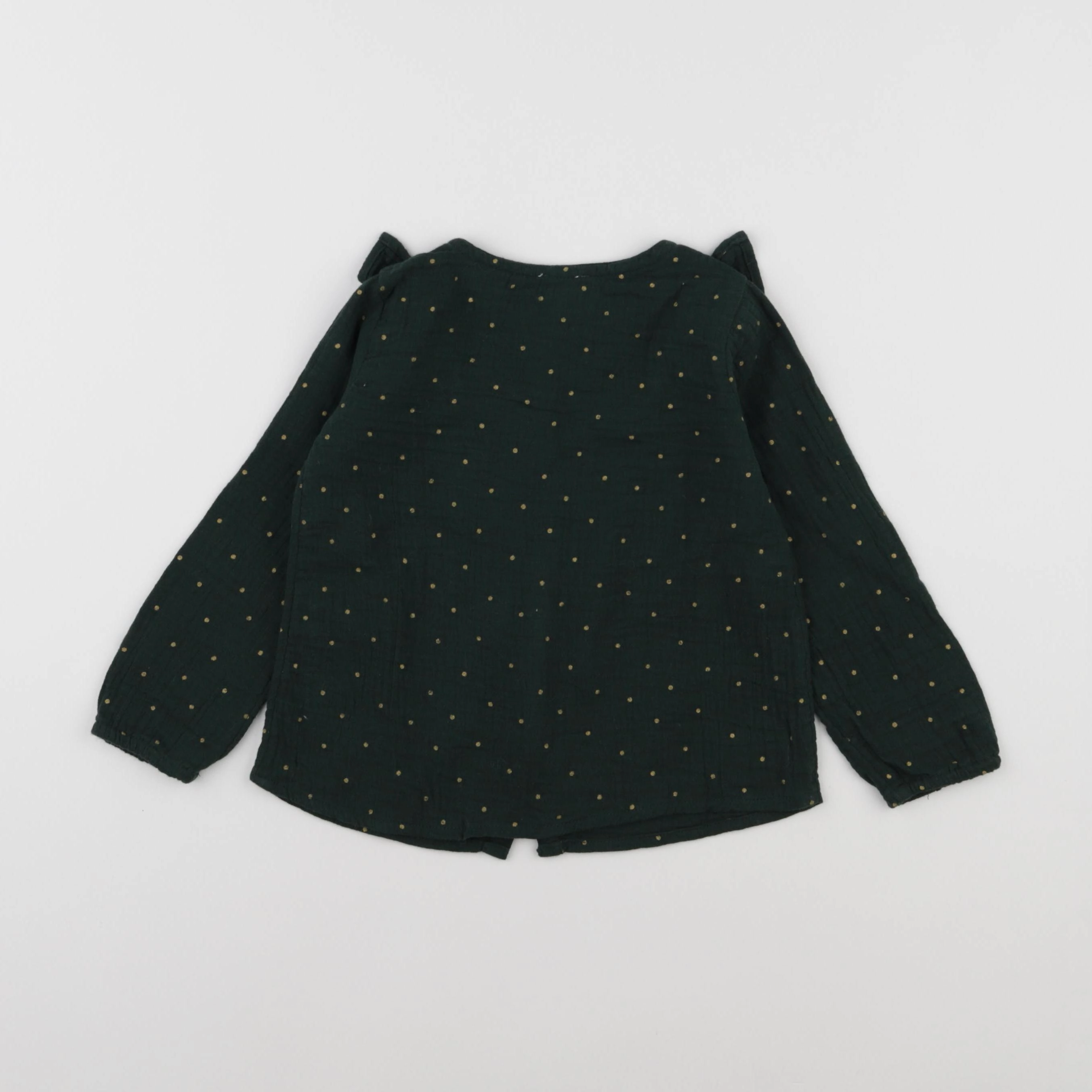 Vertbaudet - blouse vert - 3 ans