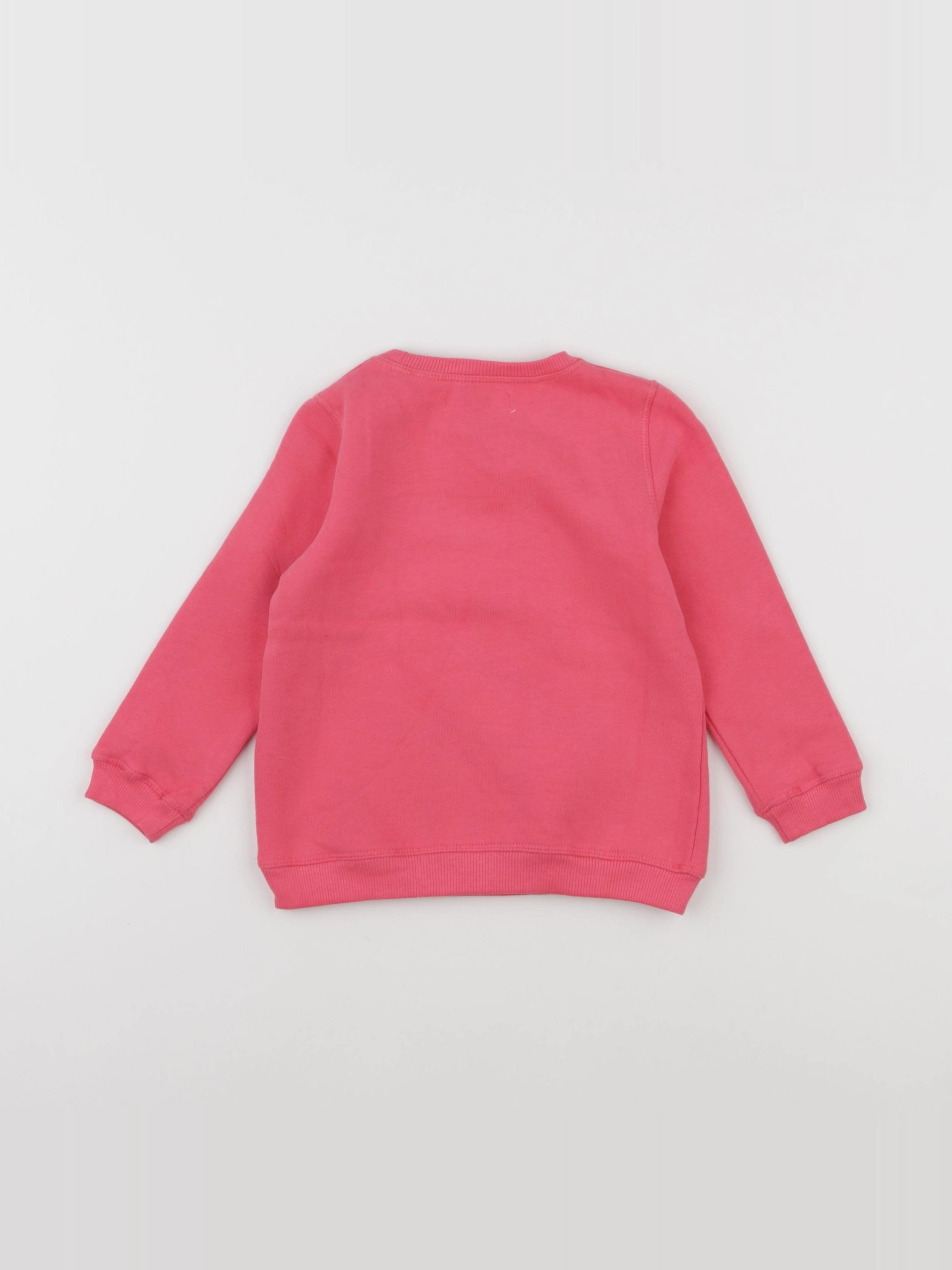 Vertbaudet - sweat rose - 3 ans