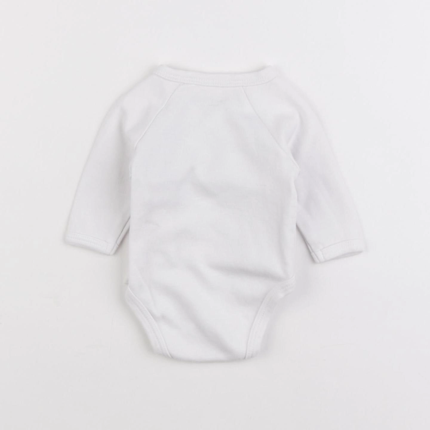 Vertbaudet - body blanc - 1 mois