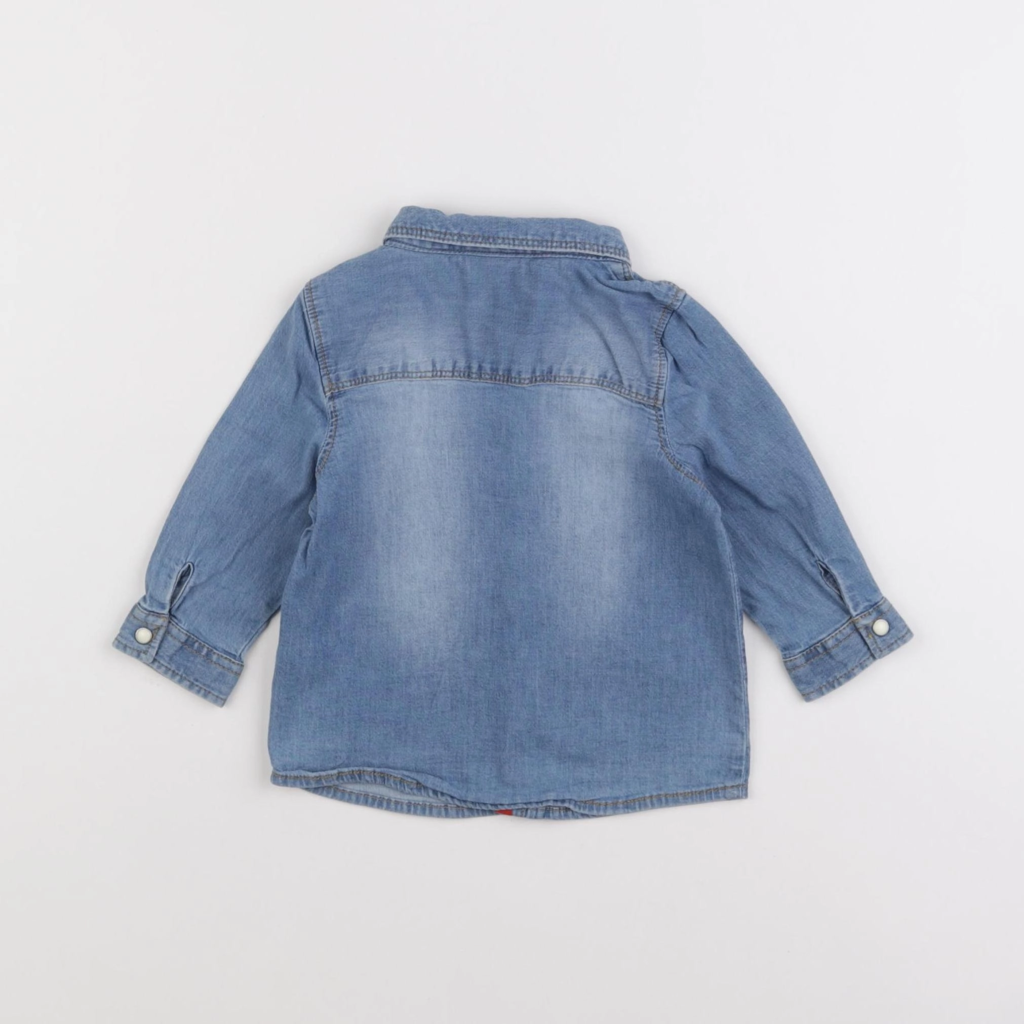 Tape à l'oeil - chemise bleu - 6 mois