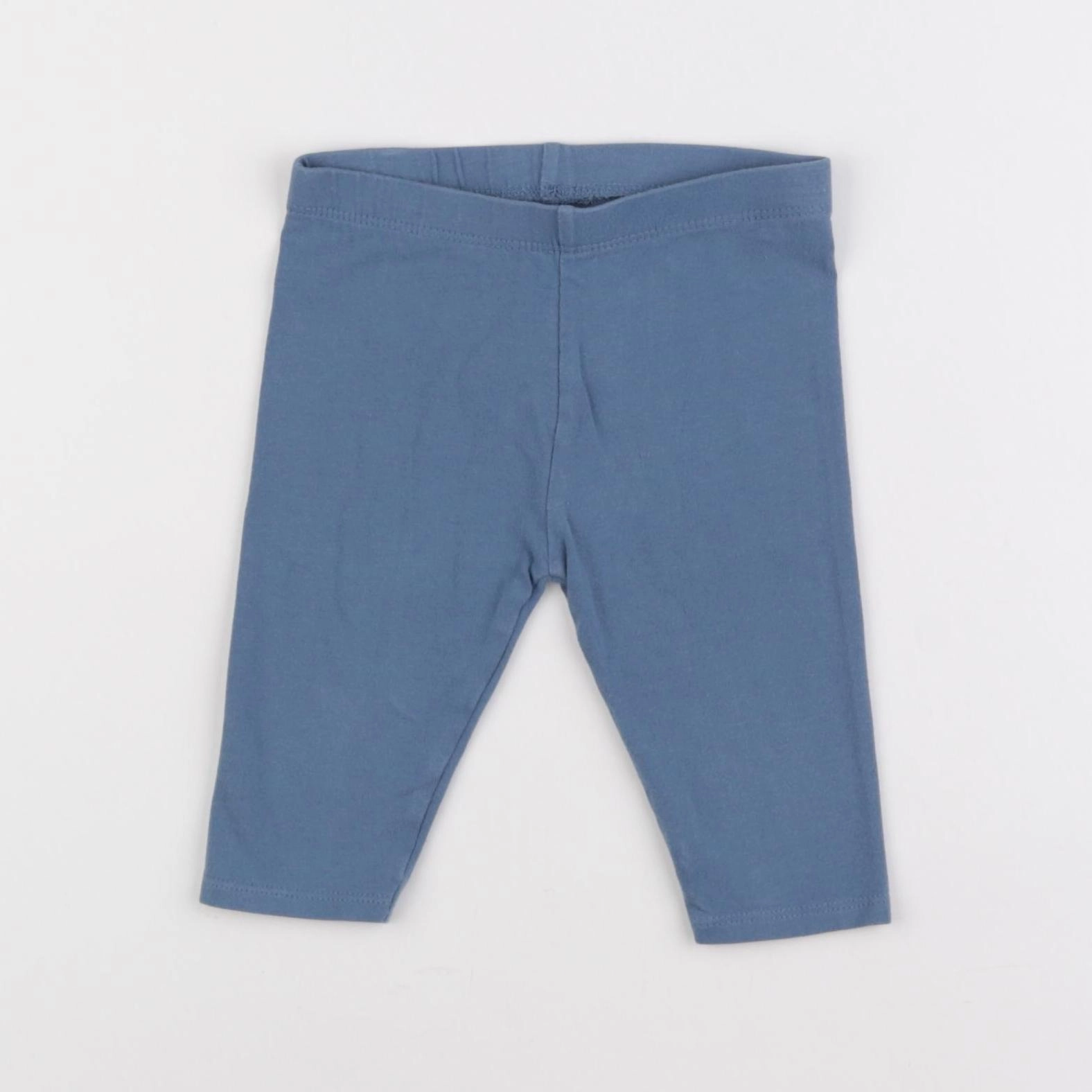Vertbaudet - legging bleu - 18 mois