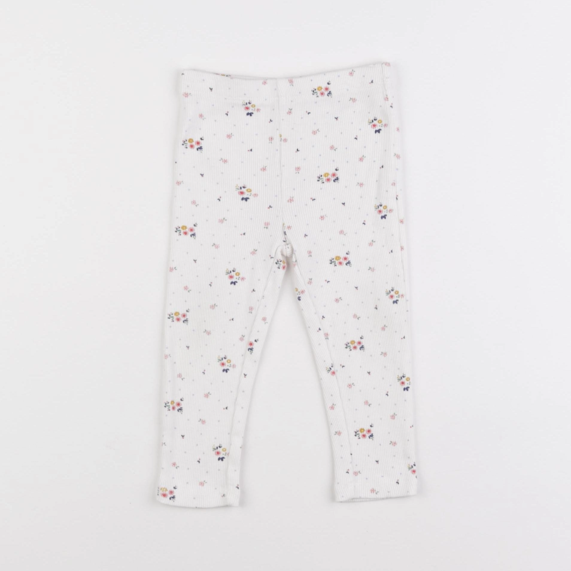 Boutchou - legging blanc - 12 mois