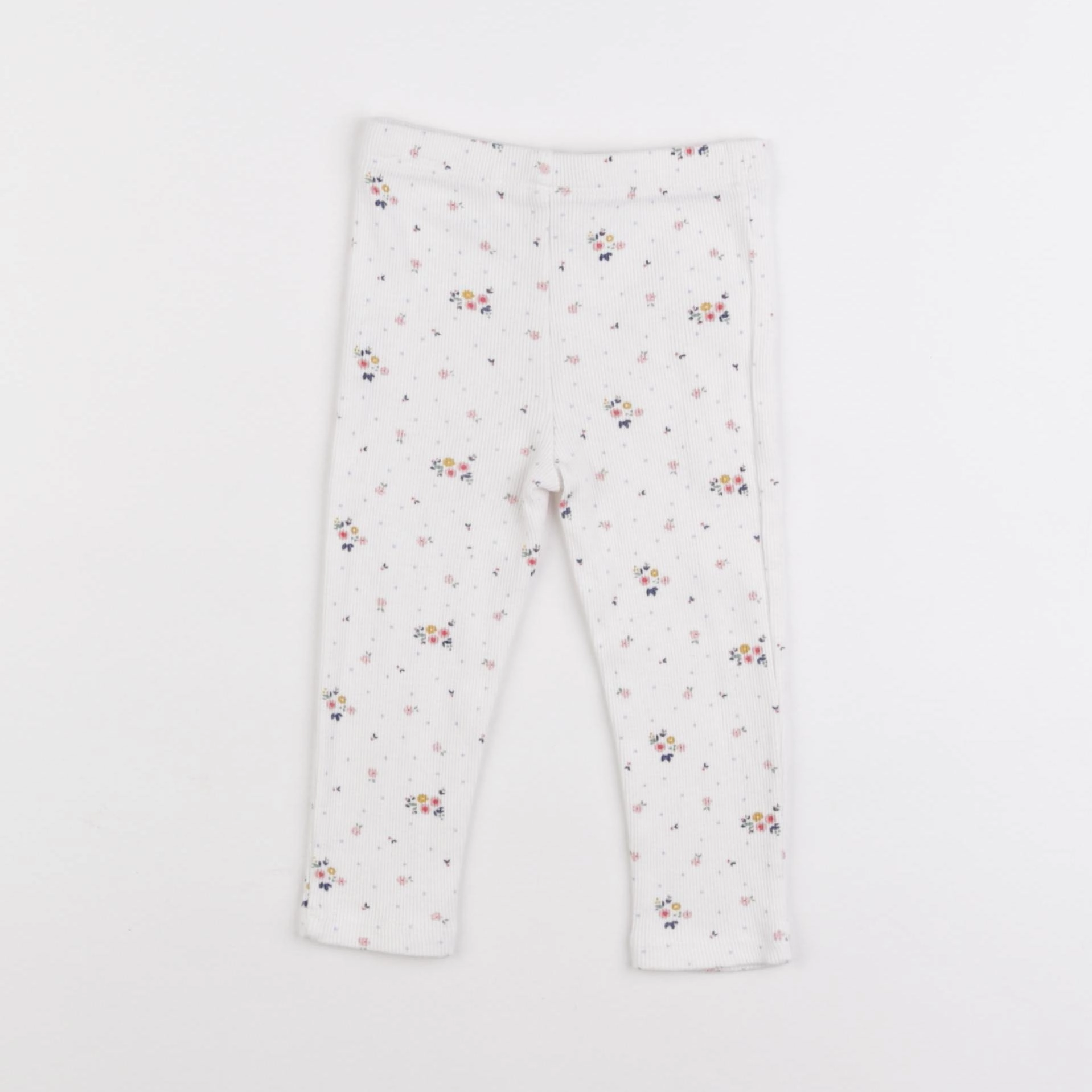 Boutchou - legging blanc - 12 mois