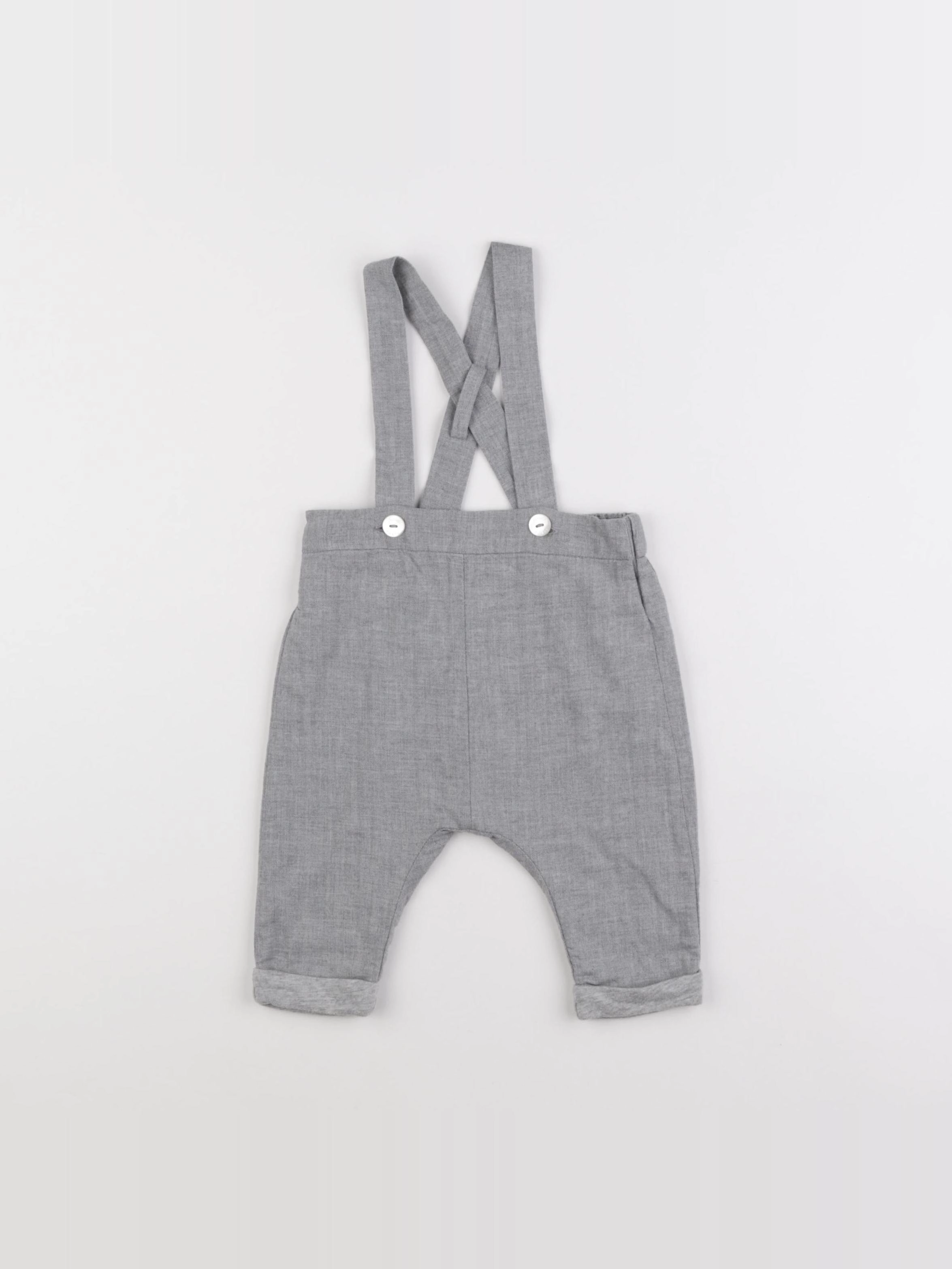Jacadi - pantalon gris - 6 mois
