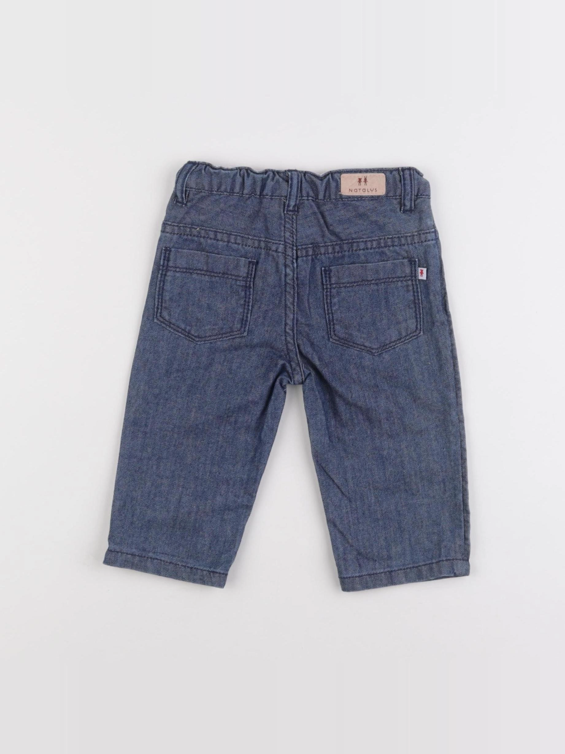 Natalys - jean bleu - 6 mois