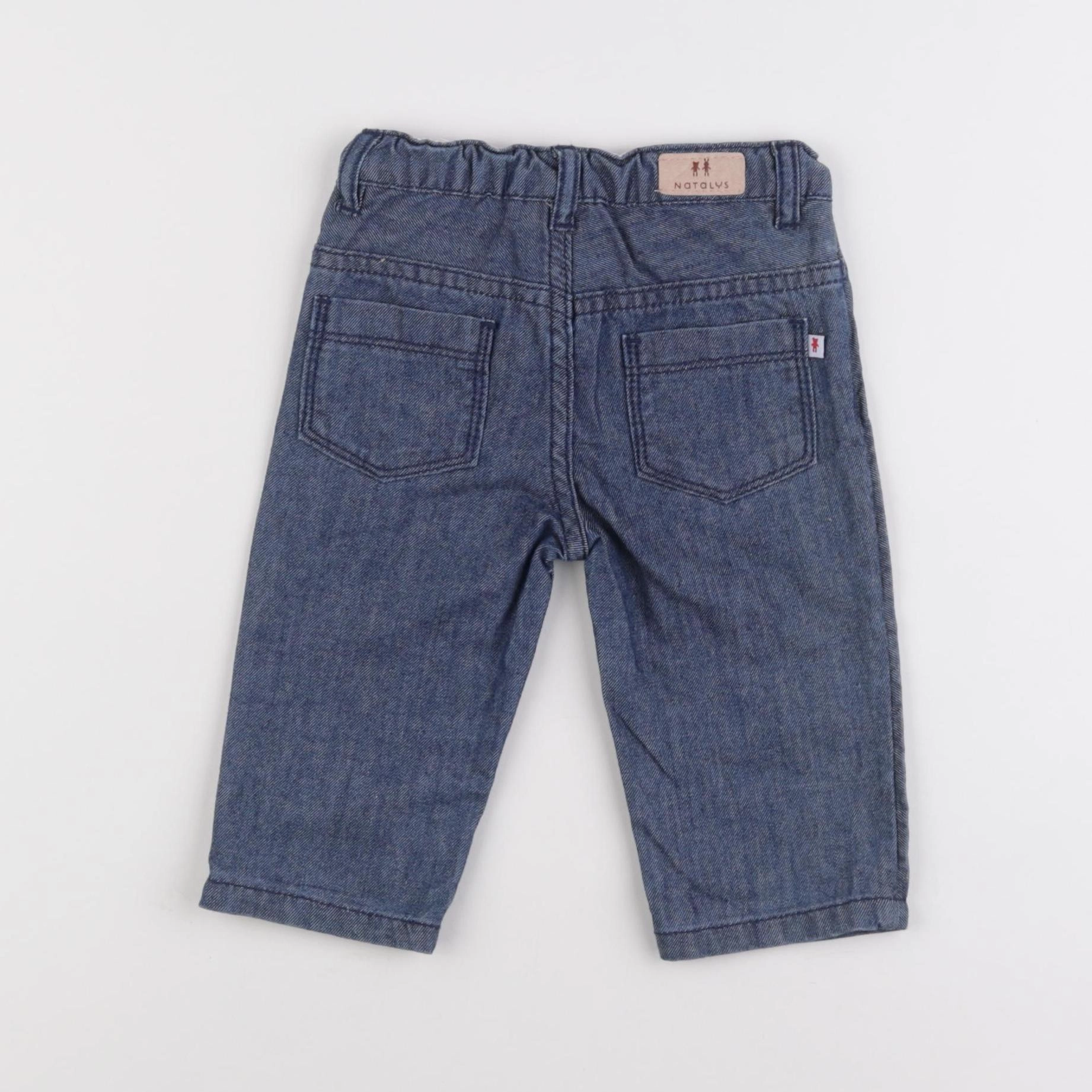 Natalys - jean bleu - 6 mois