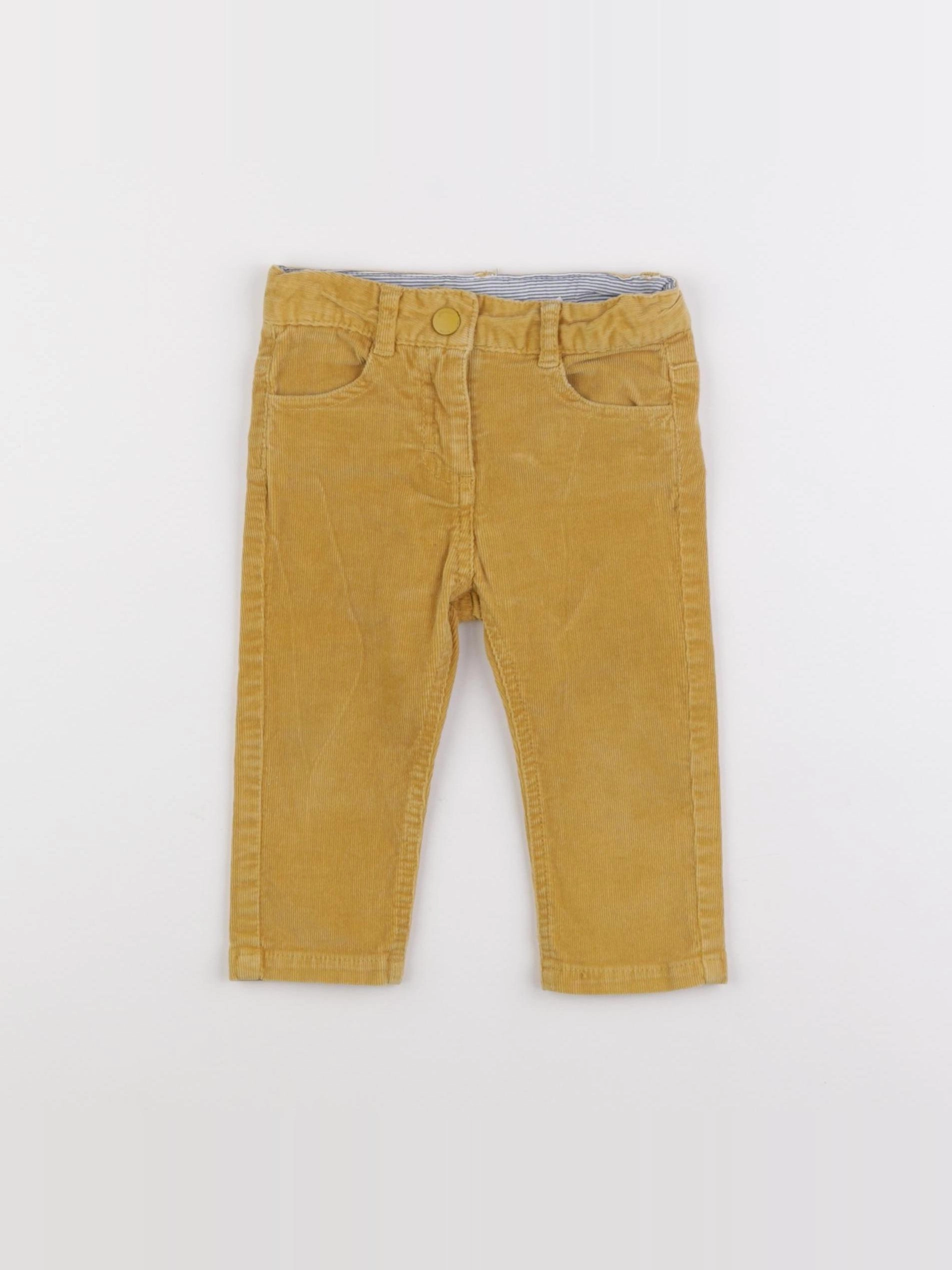 Jacadi - pantalon jaune - 12 mois