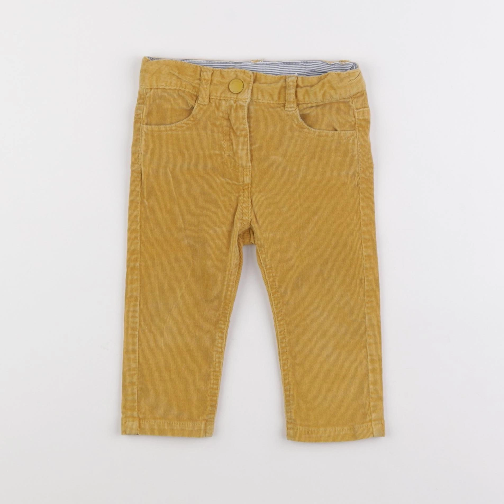 Jacadi - pantalon jaune - 12 mois