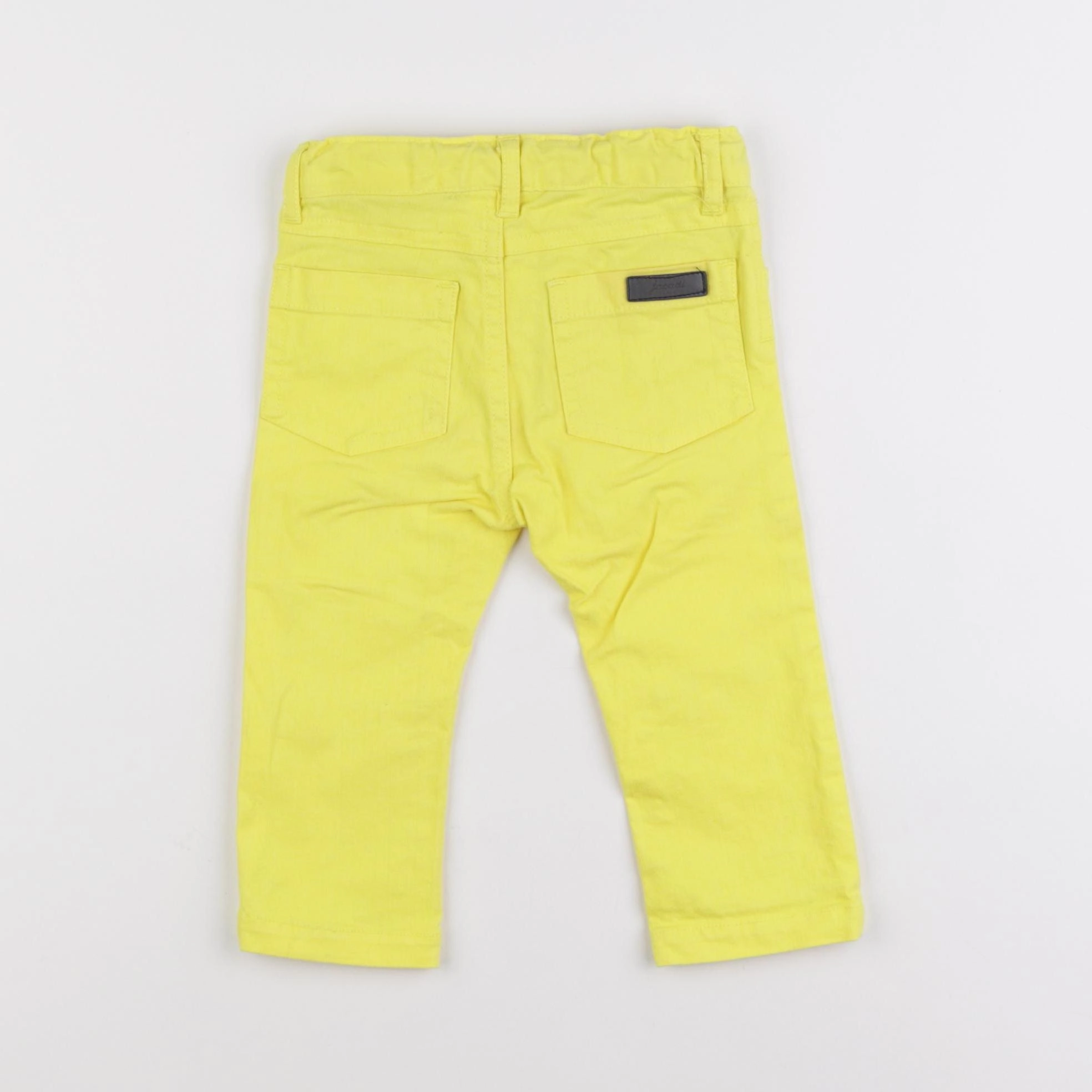 Jacadi - jean jaune fluo - 12 mois
