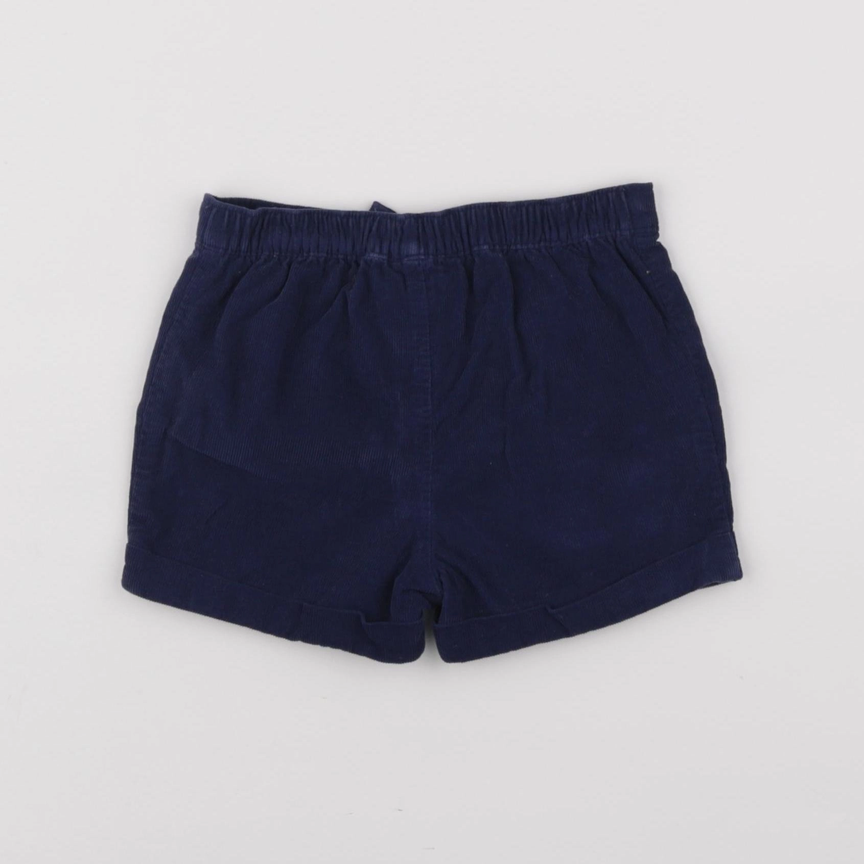 Cyrillus - short bleu - 12 mois