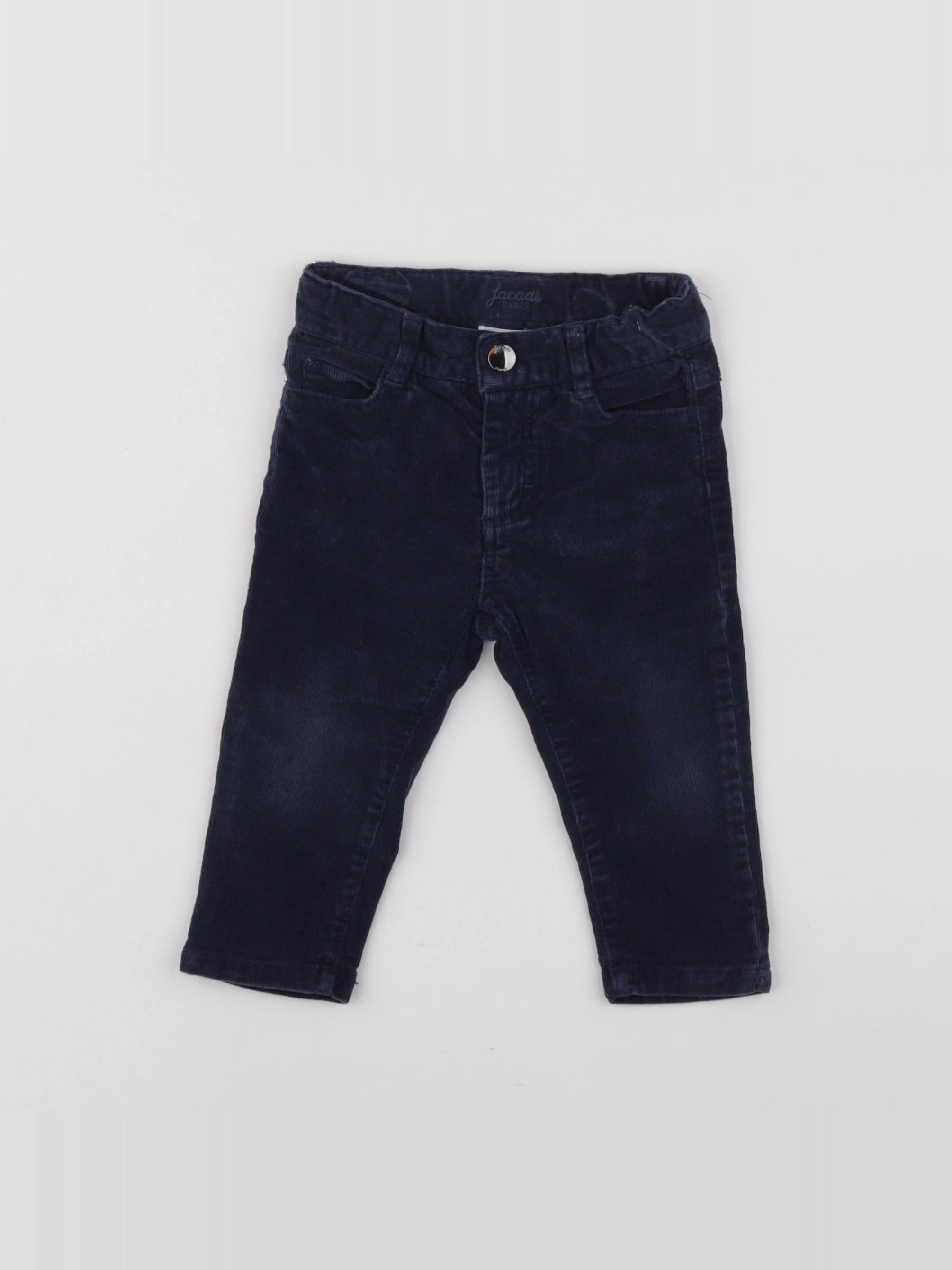 Jacadi - pantalon bleu - 12 mois