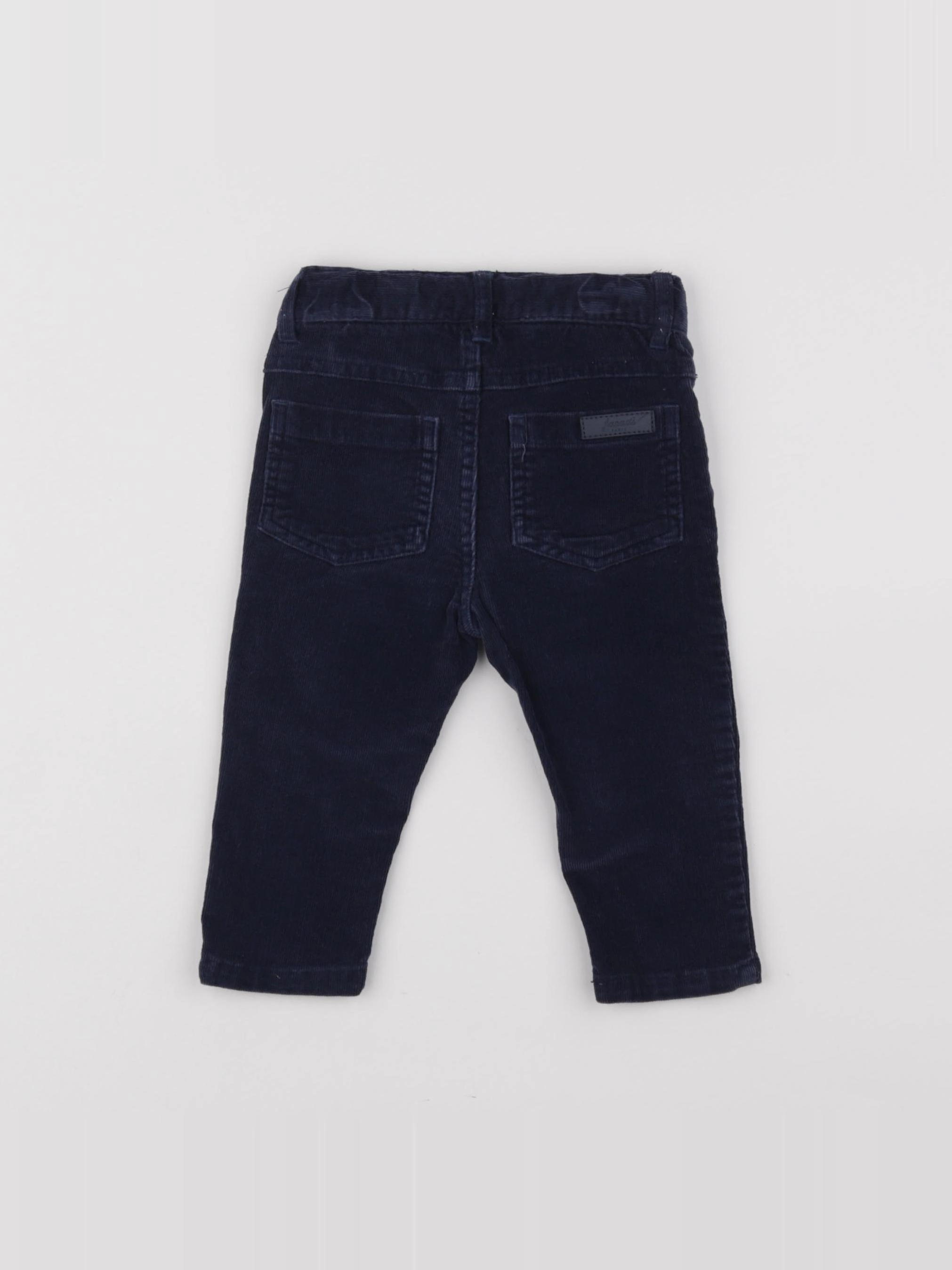 Jacadi - pantalon bleu - 12 mois