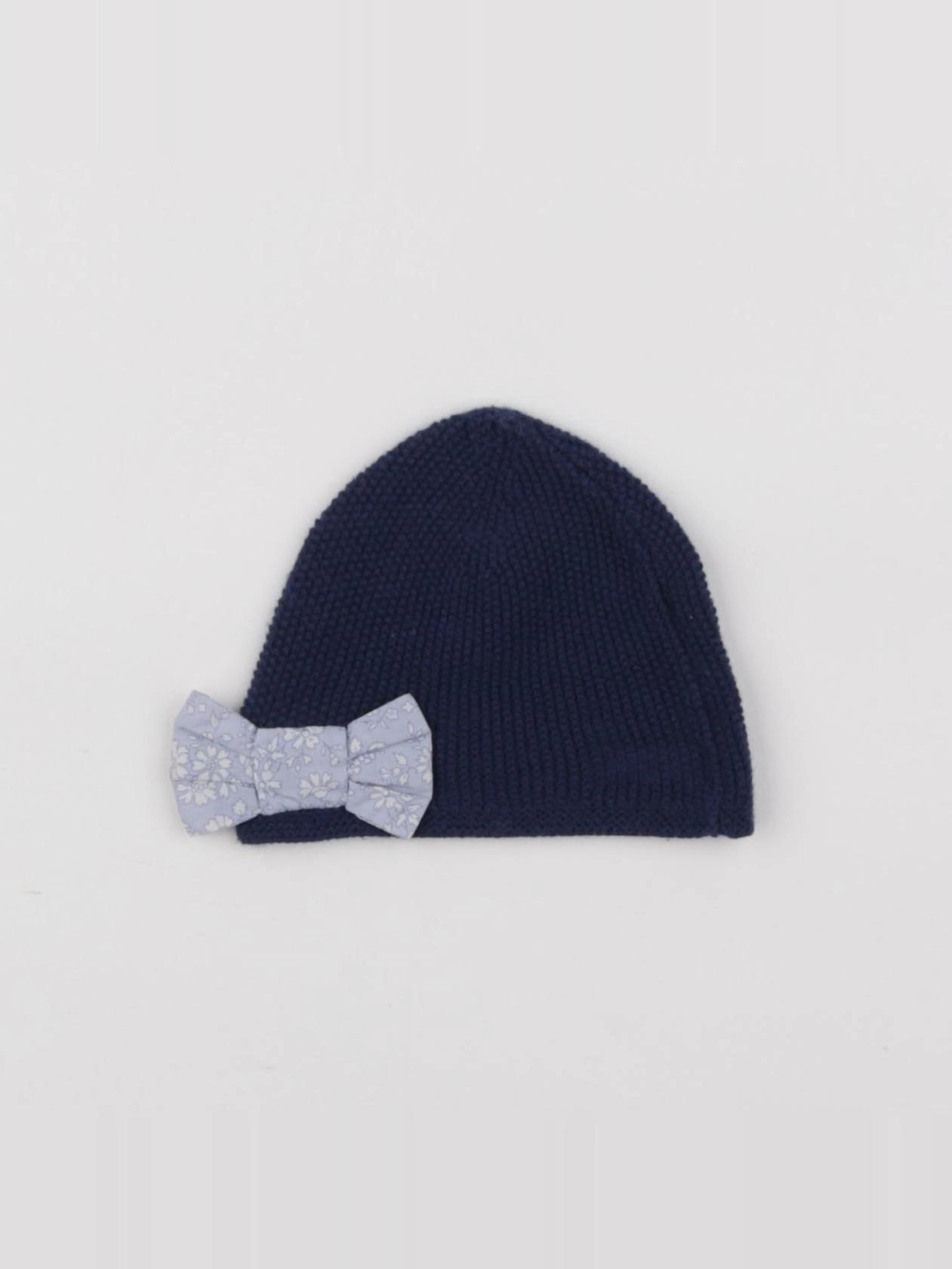 Jacadi - bonnet bleu - 6 mois