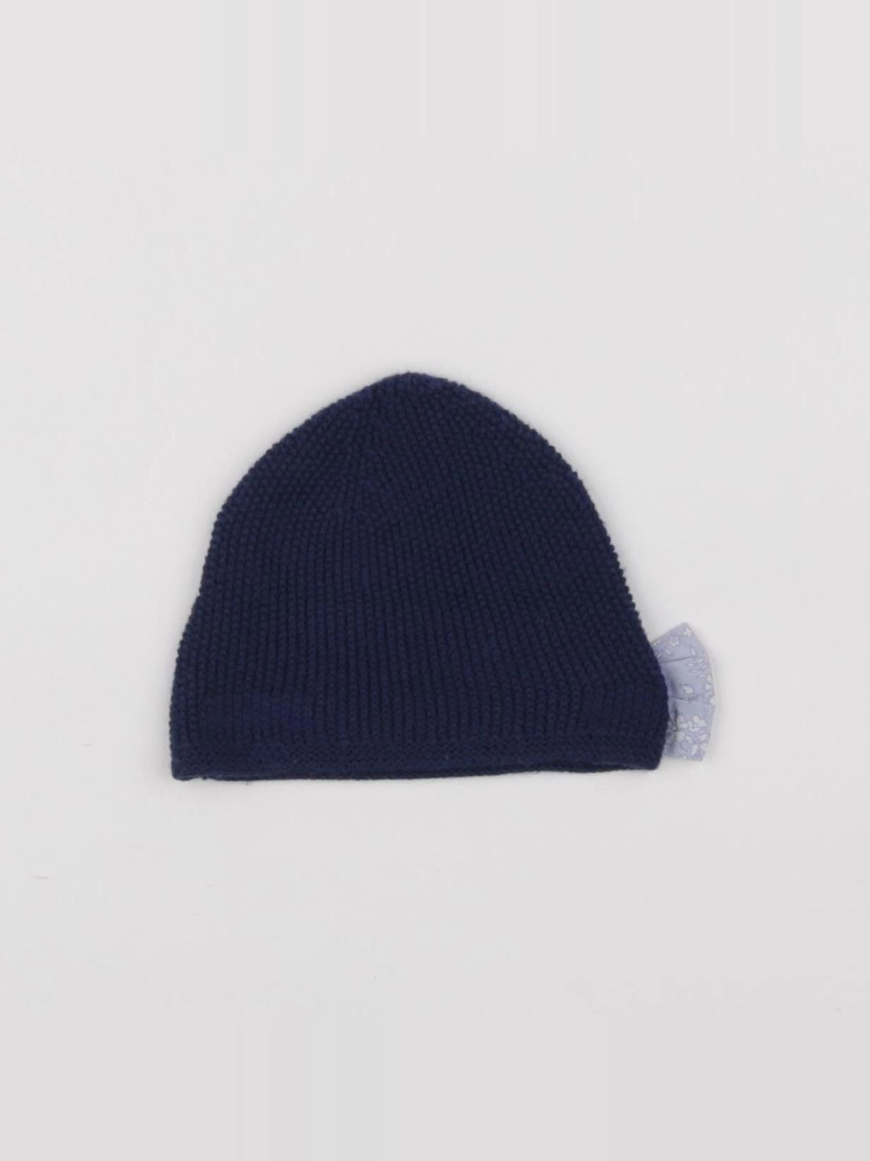 Jacadi - bonnet bleu - 6 mois