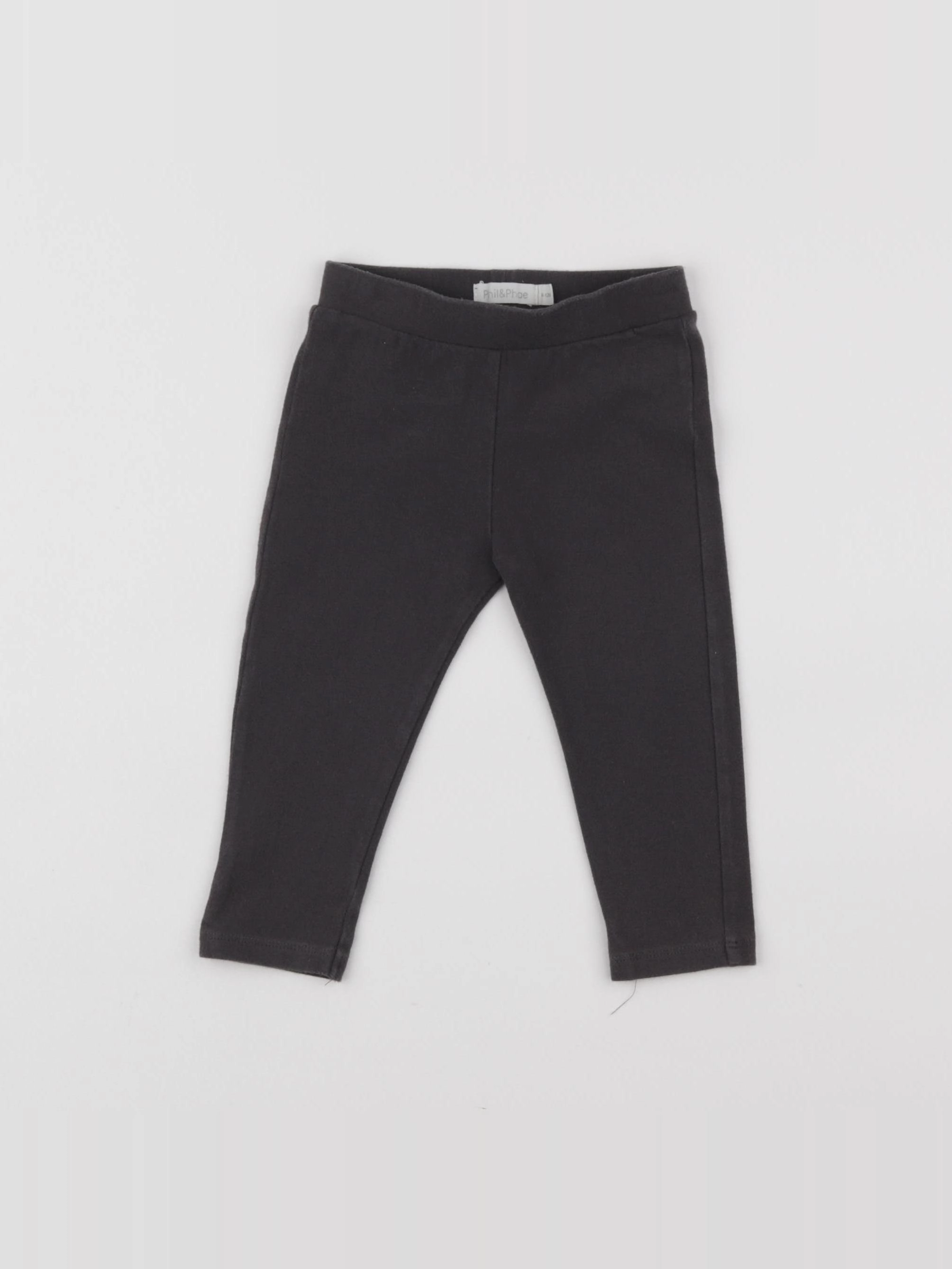 Phil & Phae - legging gris - 6/12 mois