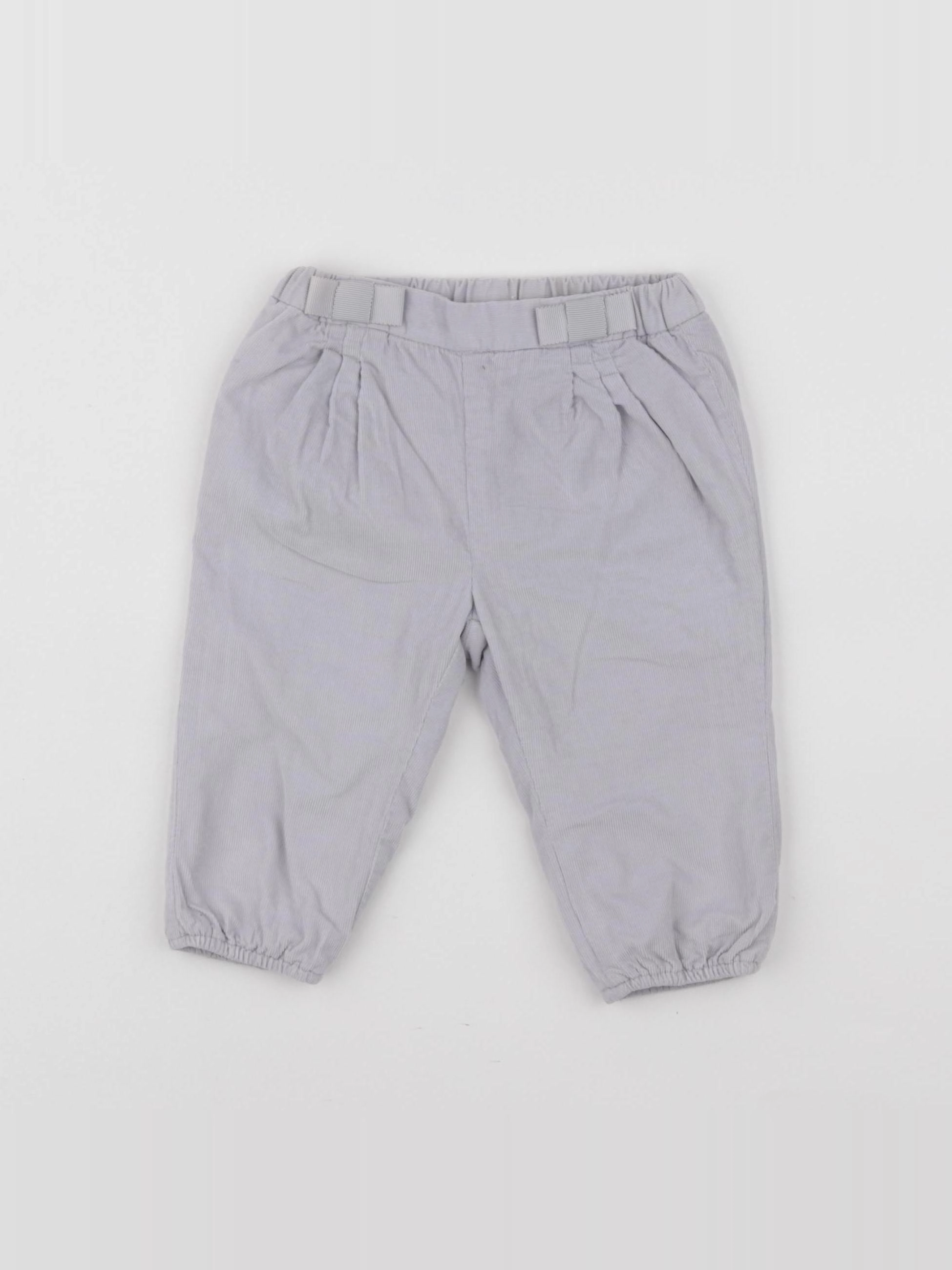 Jacadi - pantalon gris - 12 mois