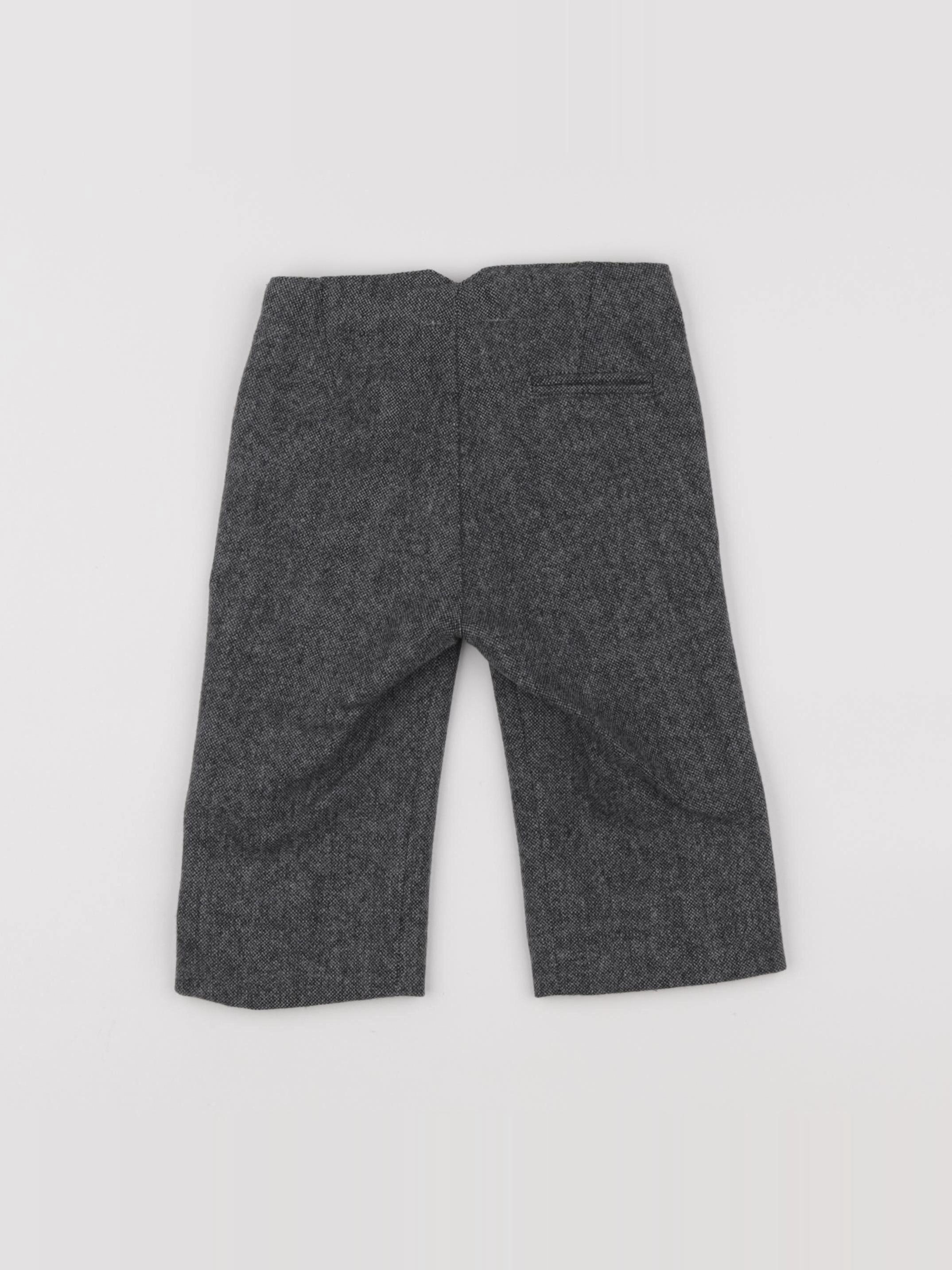 Jacadi - pantalon gris - 12 mois