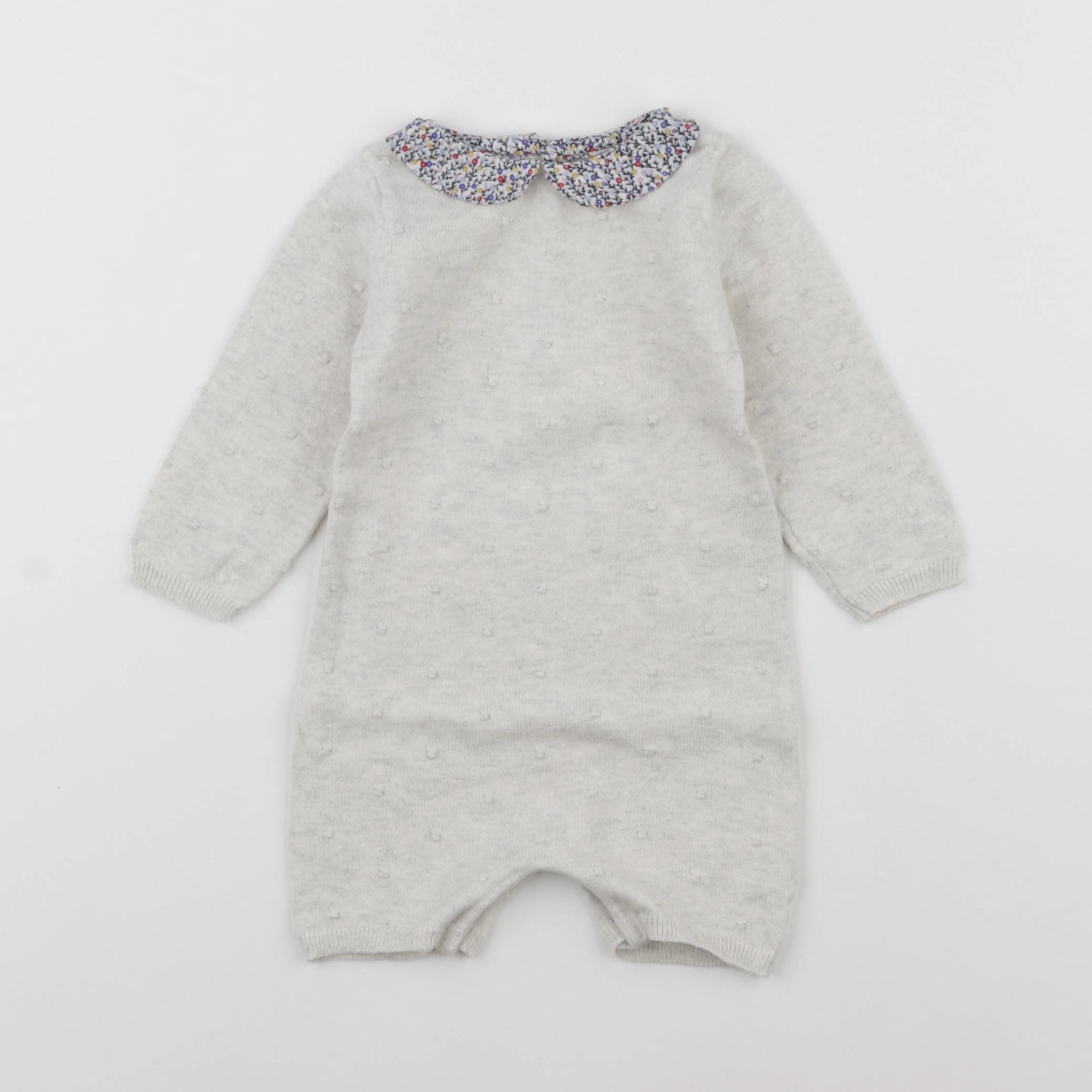 Boutchou - combinaison beige - 6 mois
