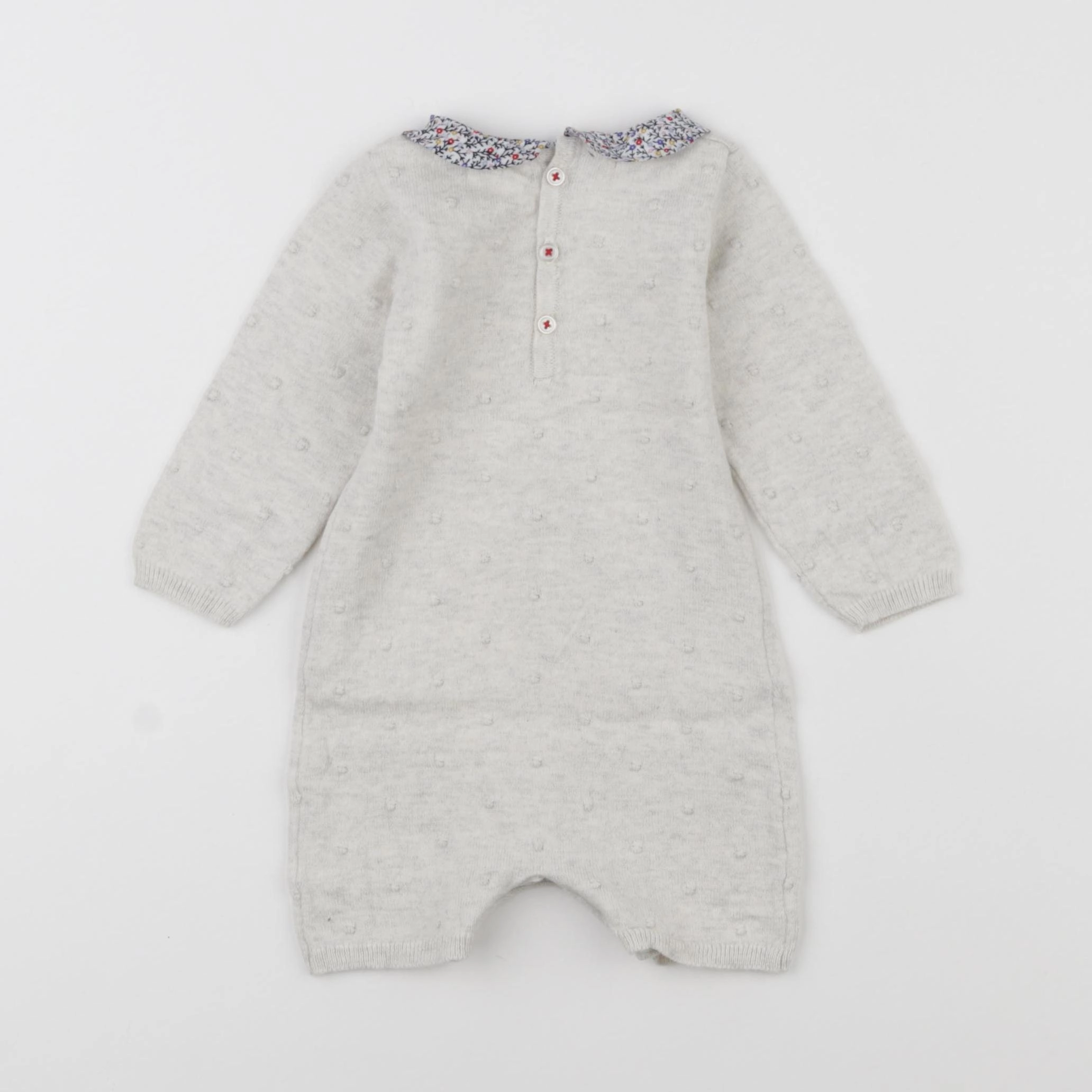 Boutchou - combinaison beige - 6 mois