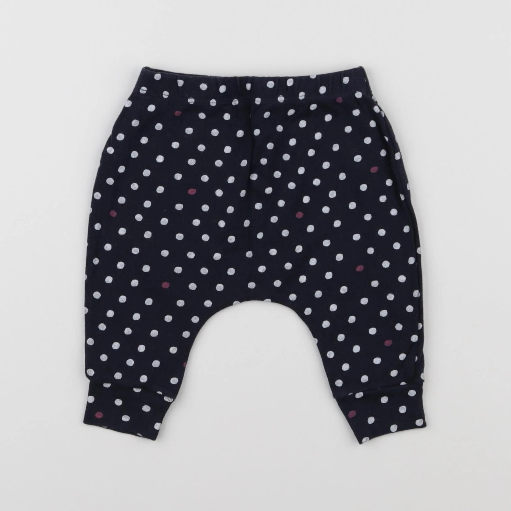 Petit Bateau - sarouel bleu - 3 mois