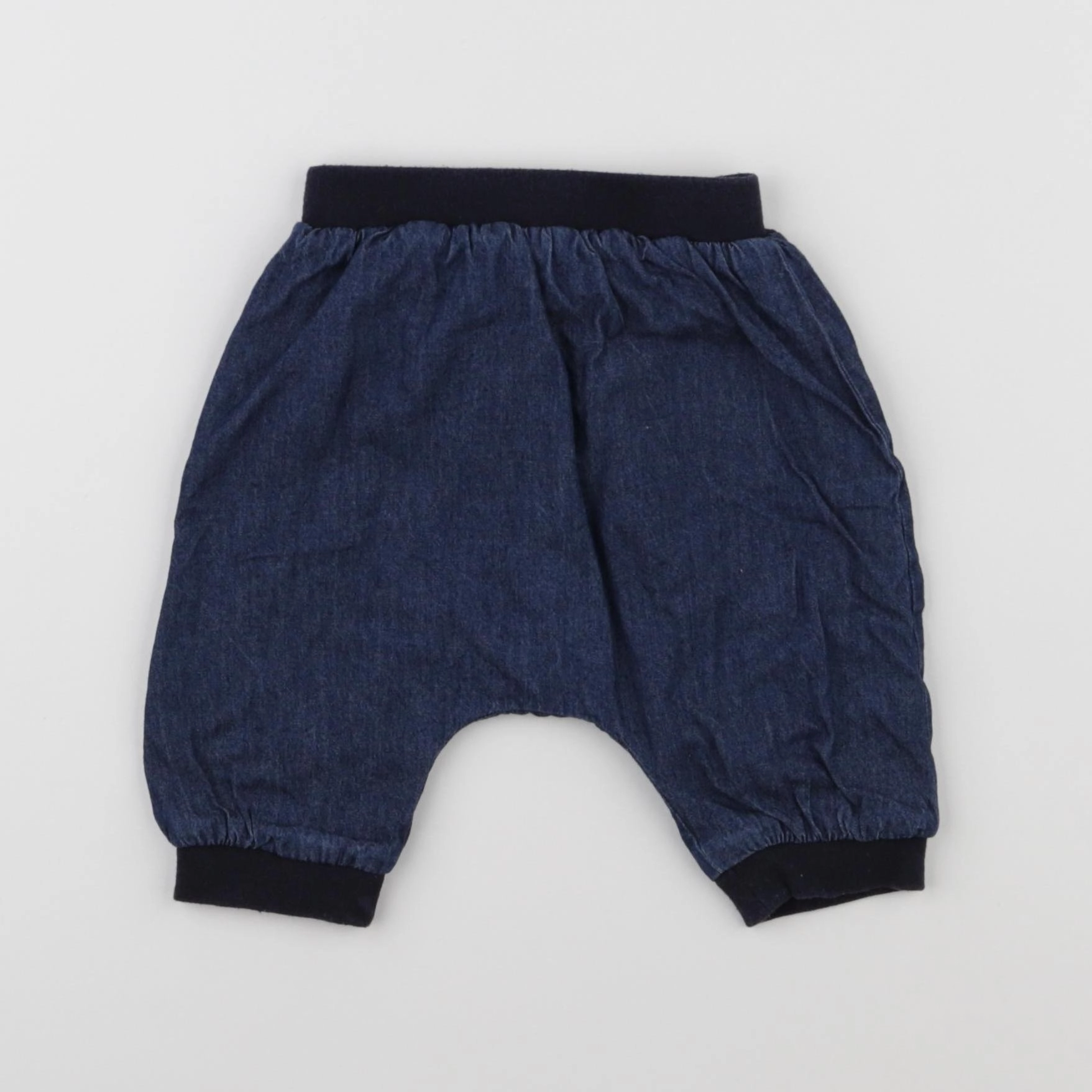 Boutchou - sarouel bleu - 3 mois