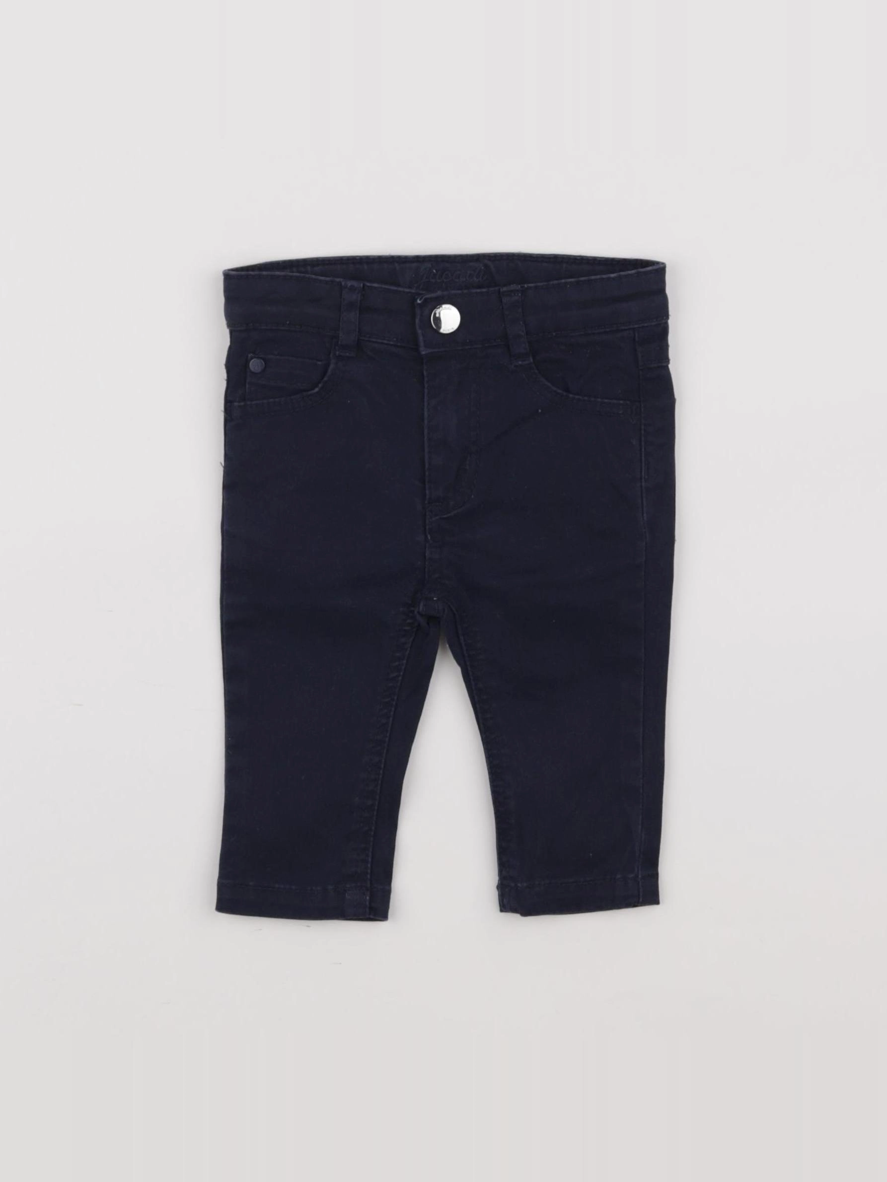 Jacadi - pantalon bleu - 6 mois