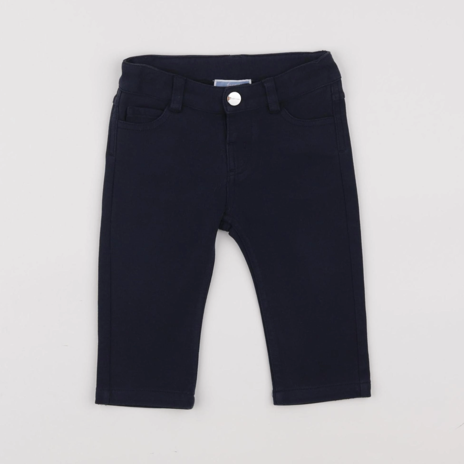 Jacadi - pantalon bleu - 12 mois