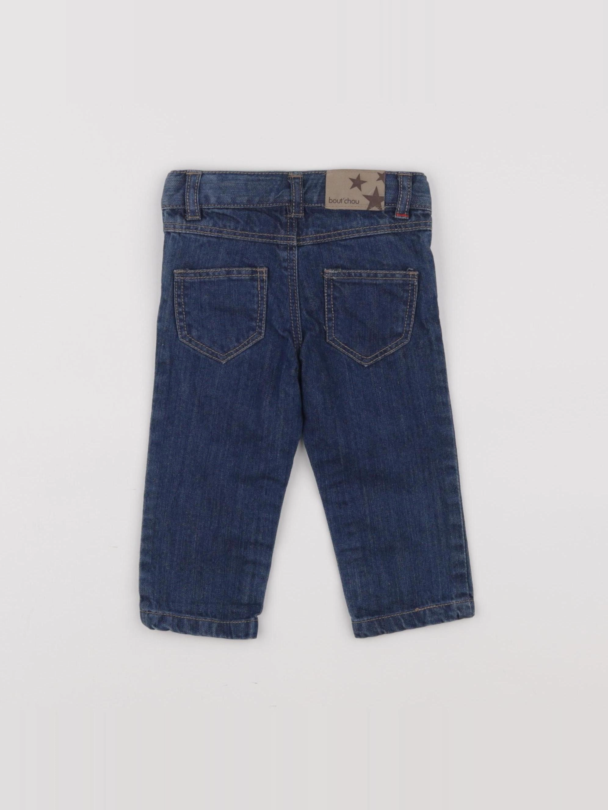 Boutchou - jean bleu - 6 mois