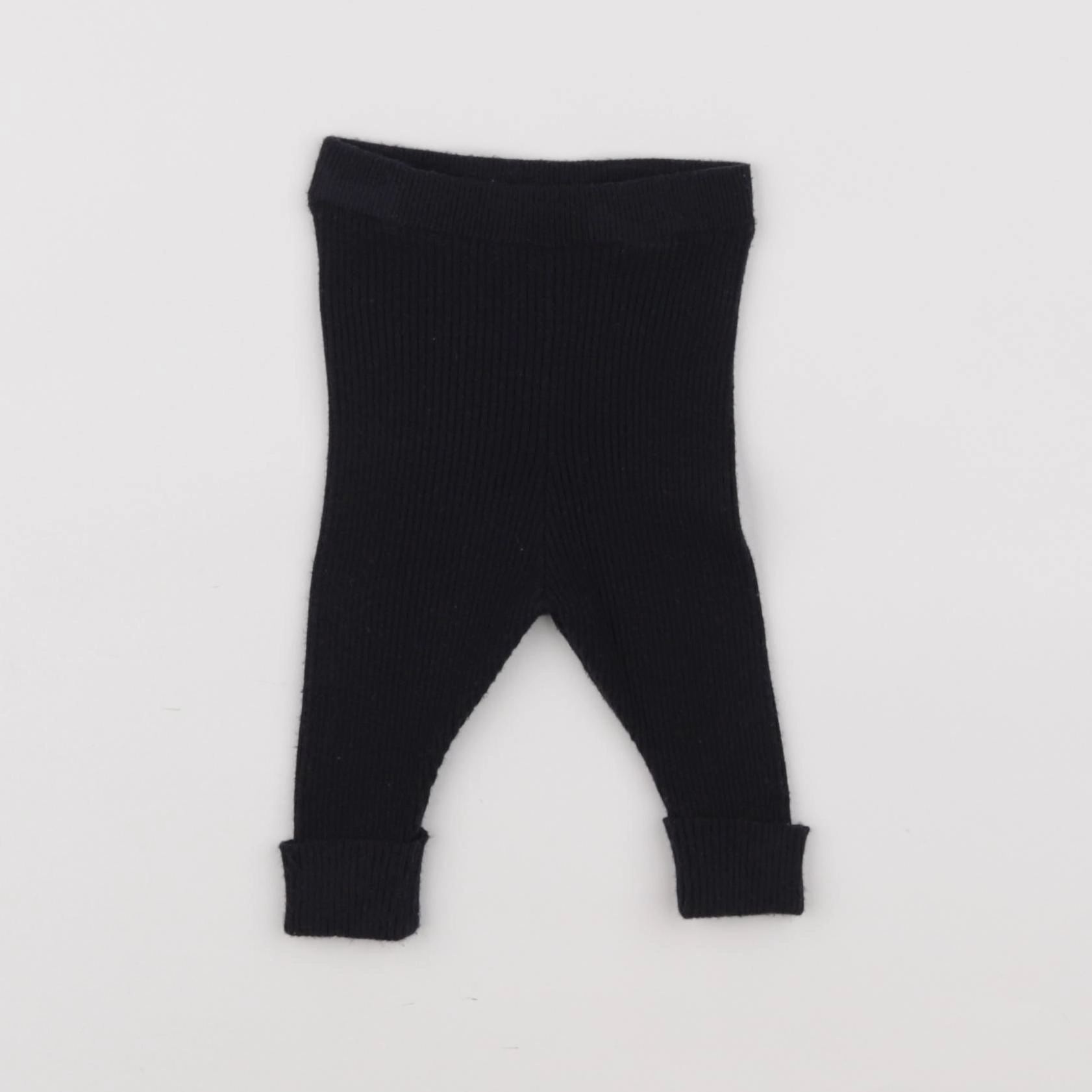 Vertbaudet - legging noir - 3 mois