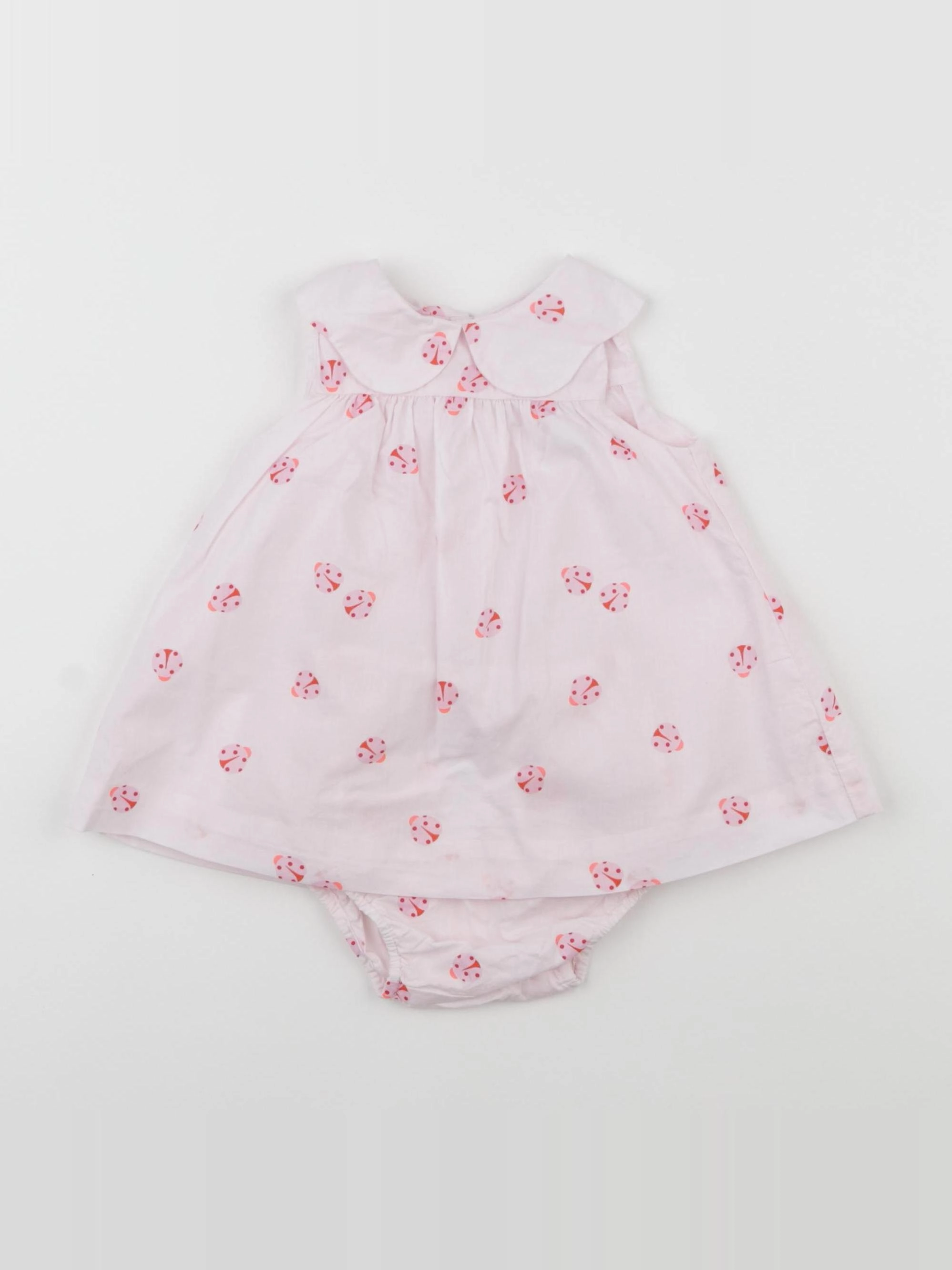 Jacadi - robe rose - 3 mois