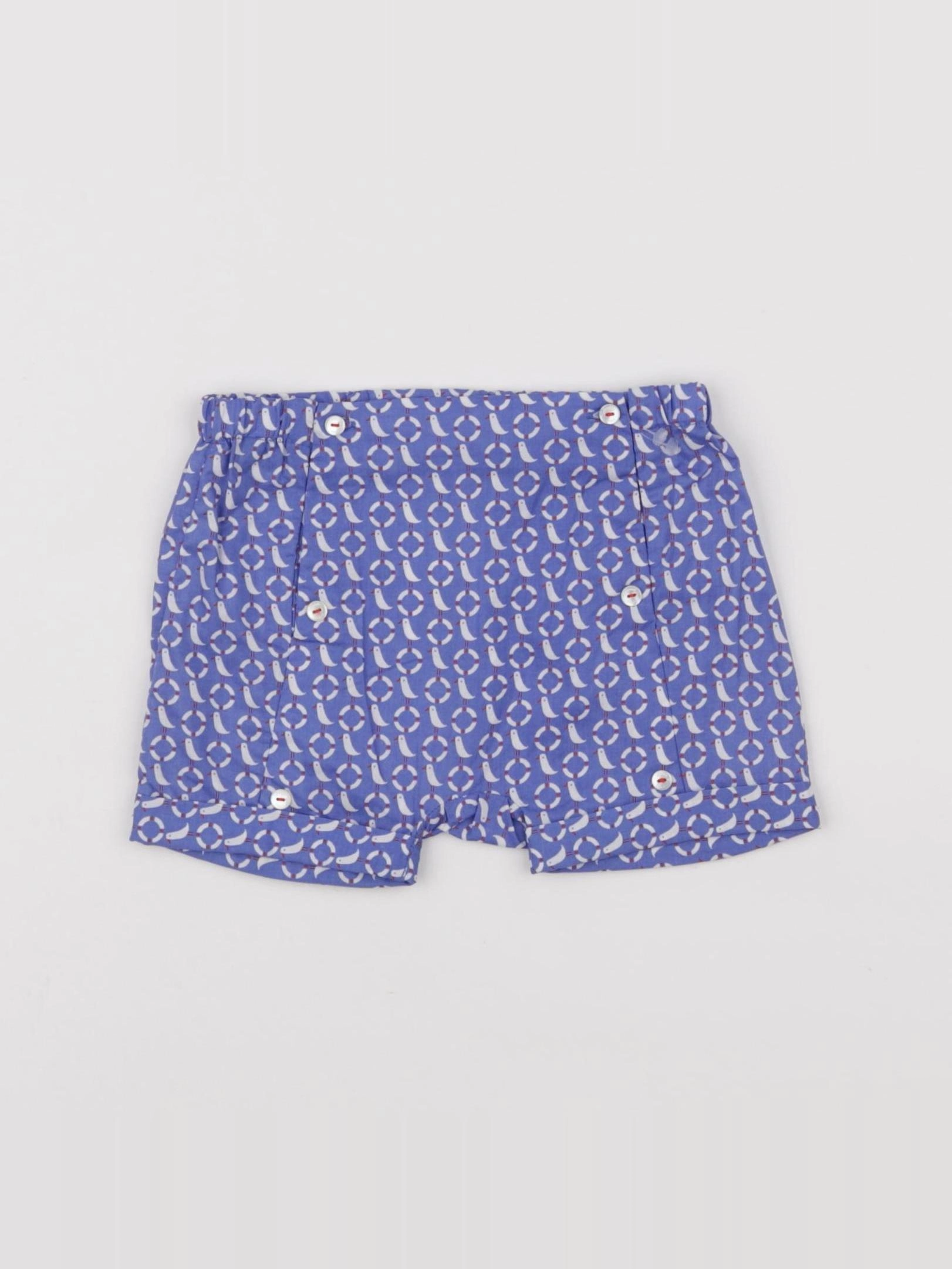 Jacadi - short bleu - 6 mois