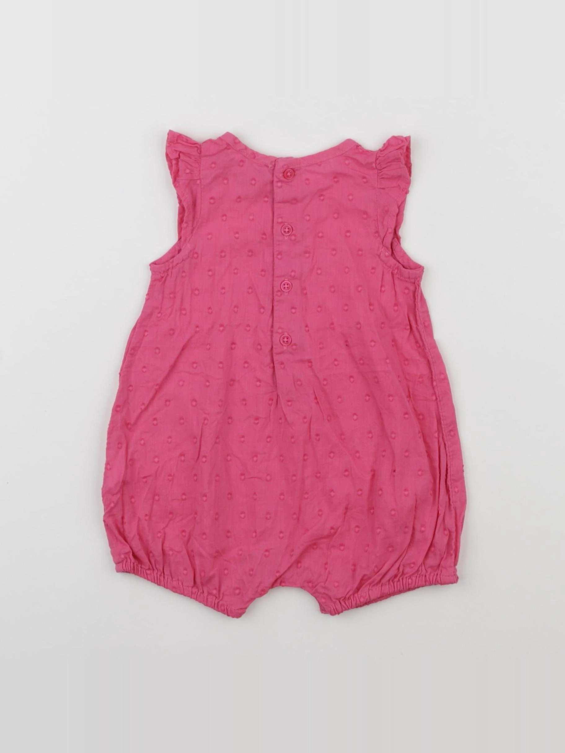 Boutchou - combinaison rose - 6 mois