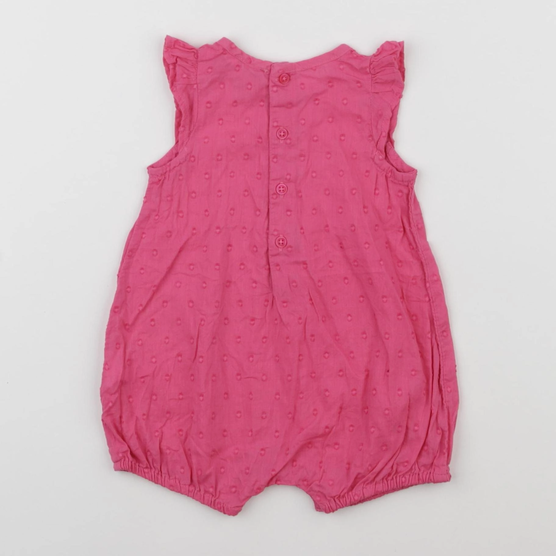 Boutchou - combinaison rose - 6 mois