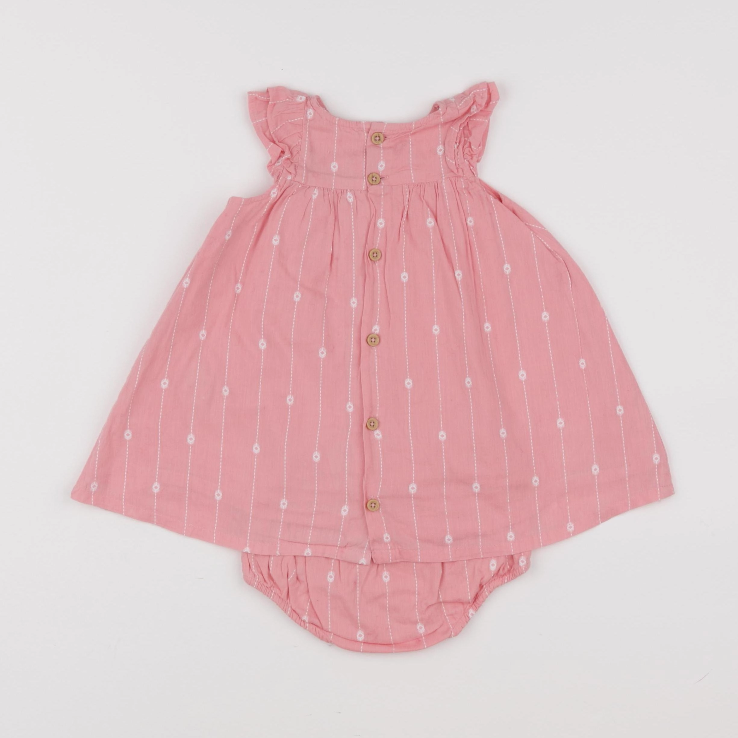 Boutchou - robe rose - 6 mois
