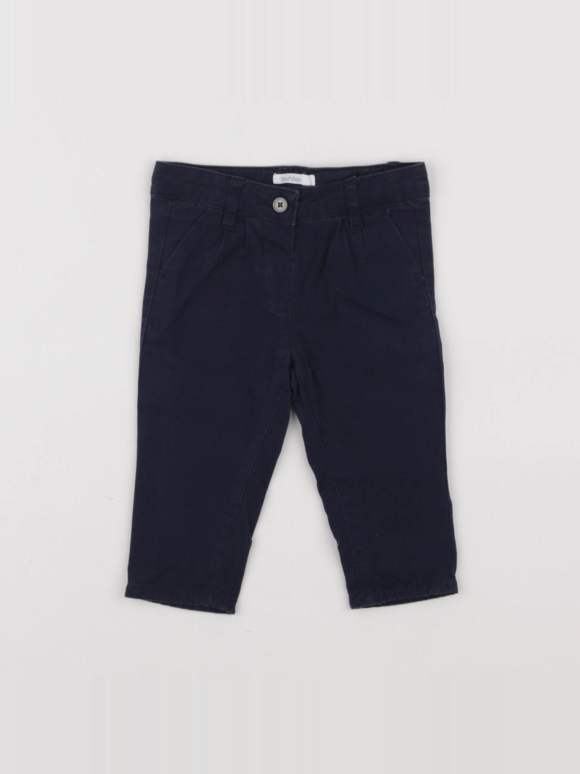 Boutchou - pantalon bleu - 6 mois