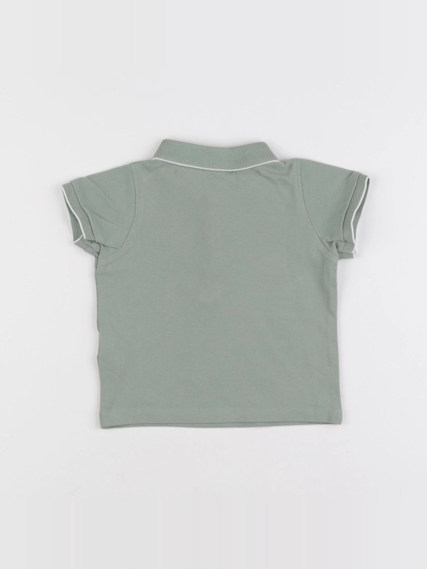 Tape à l'oeil - polo vert - 18 mois