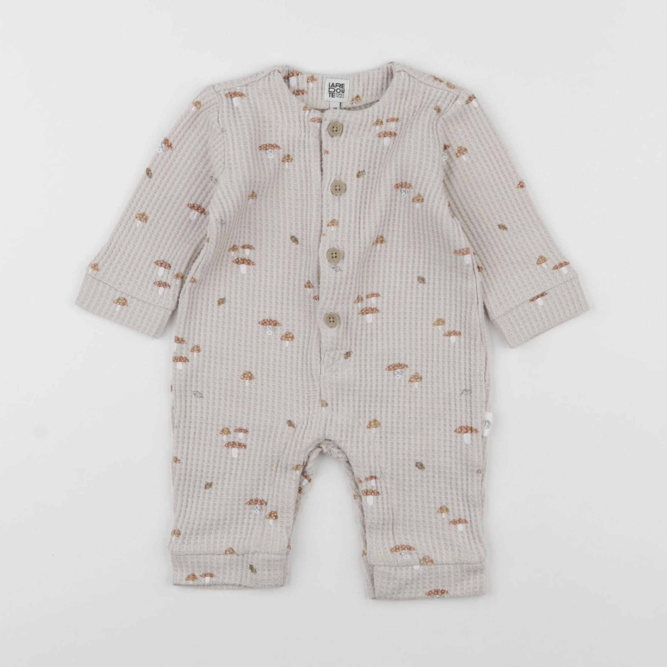 La Redoute - combinaison beige - 3 mois