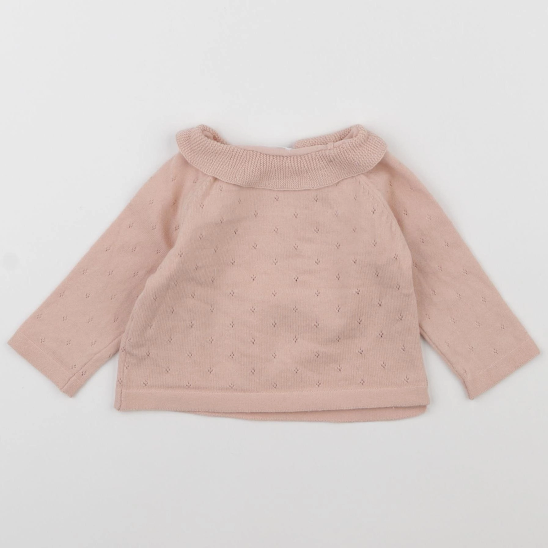 Vertbaudet - gilet rose - 3 mois