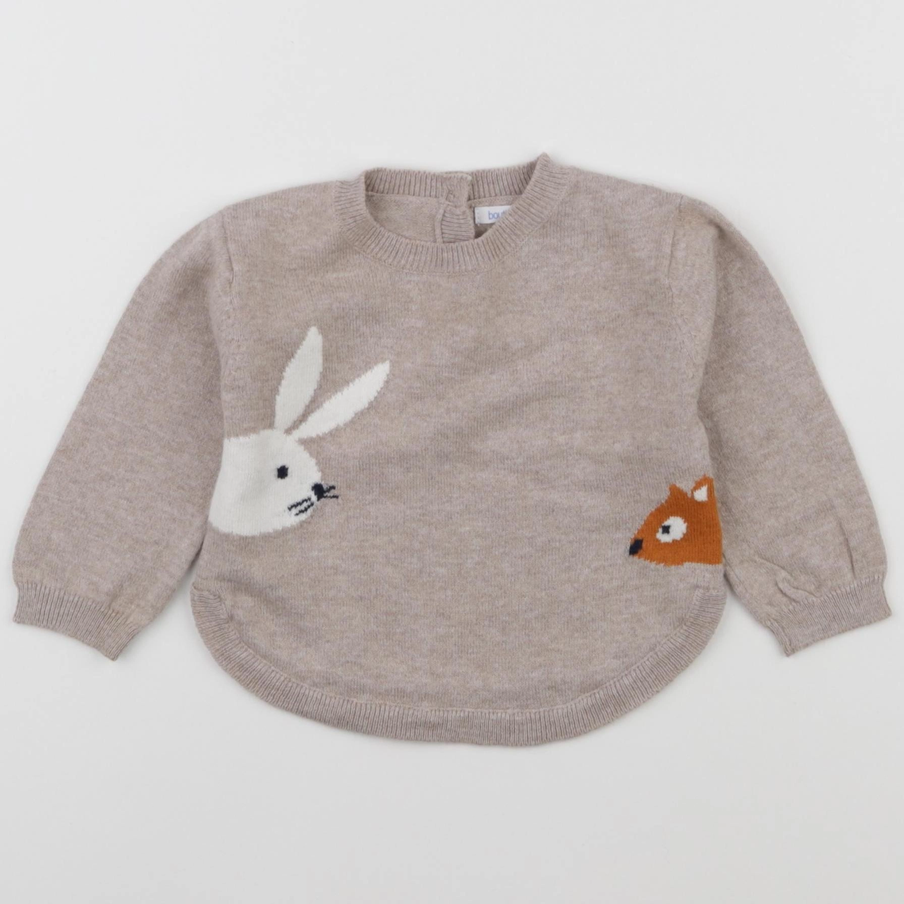 Boutchou - pull beige - 9 mois