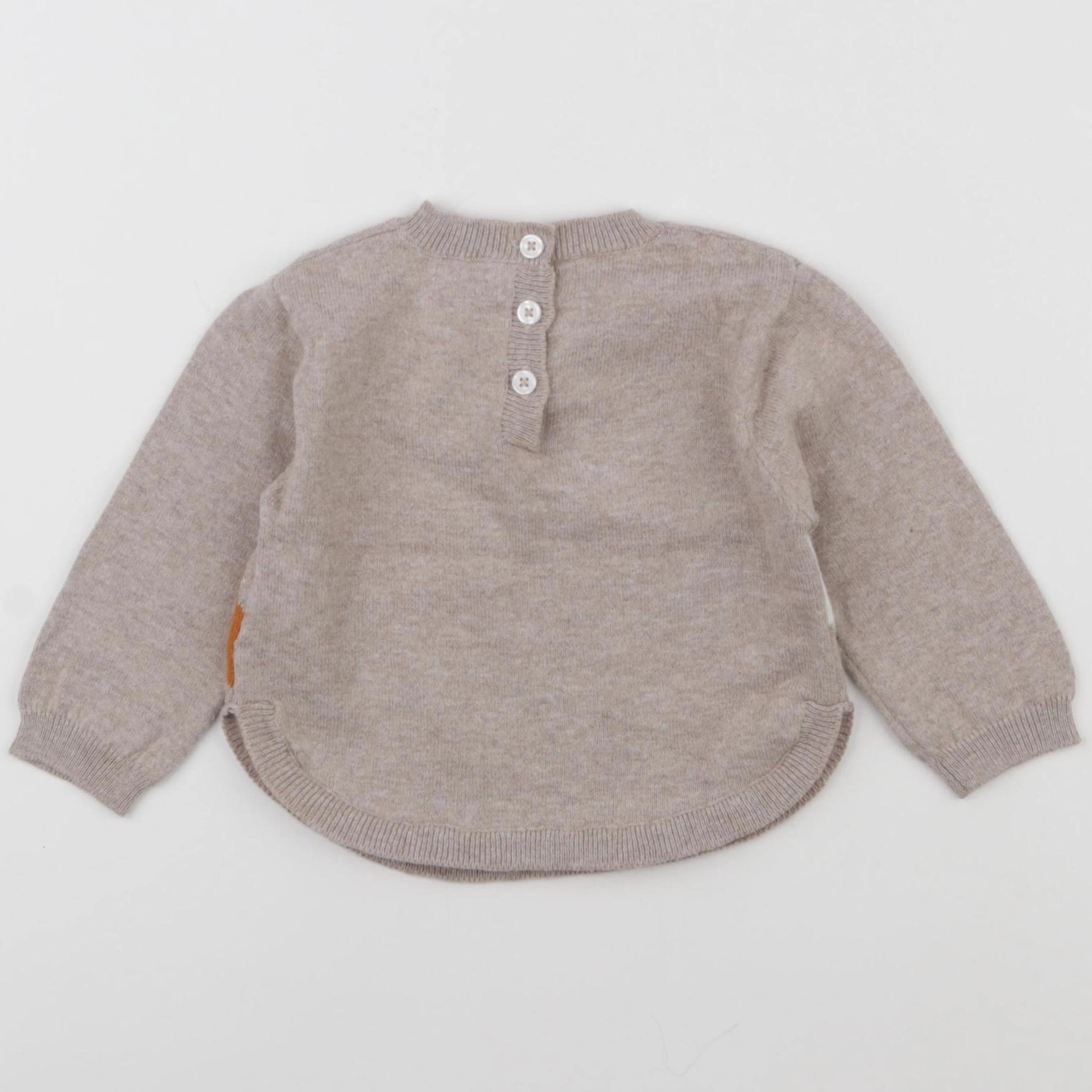 Boutchou - pull beige - 9 mois