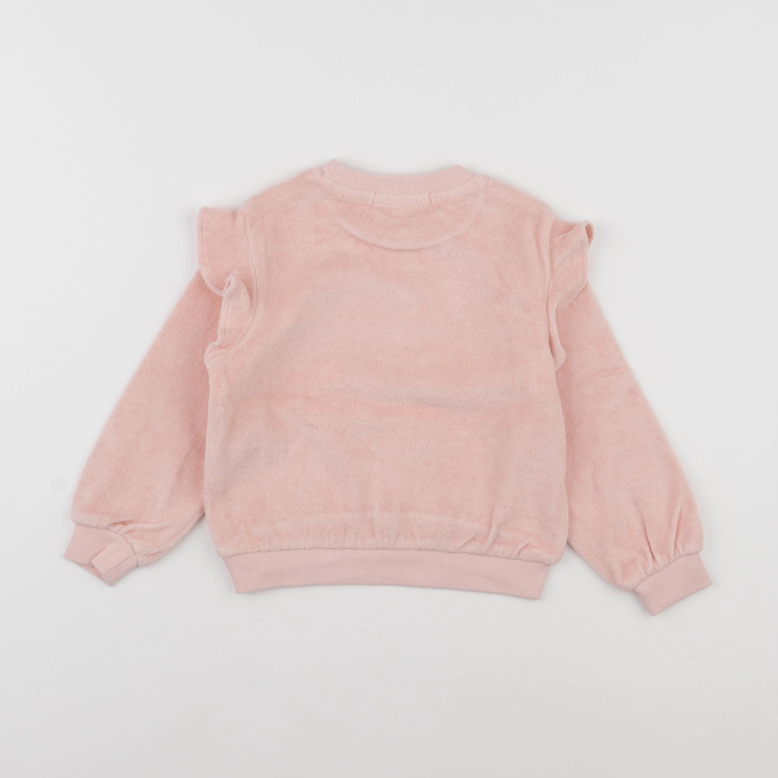 Vertbaudet - pull éponge rose - 3 ans