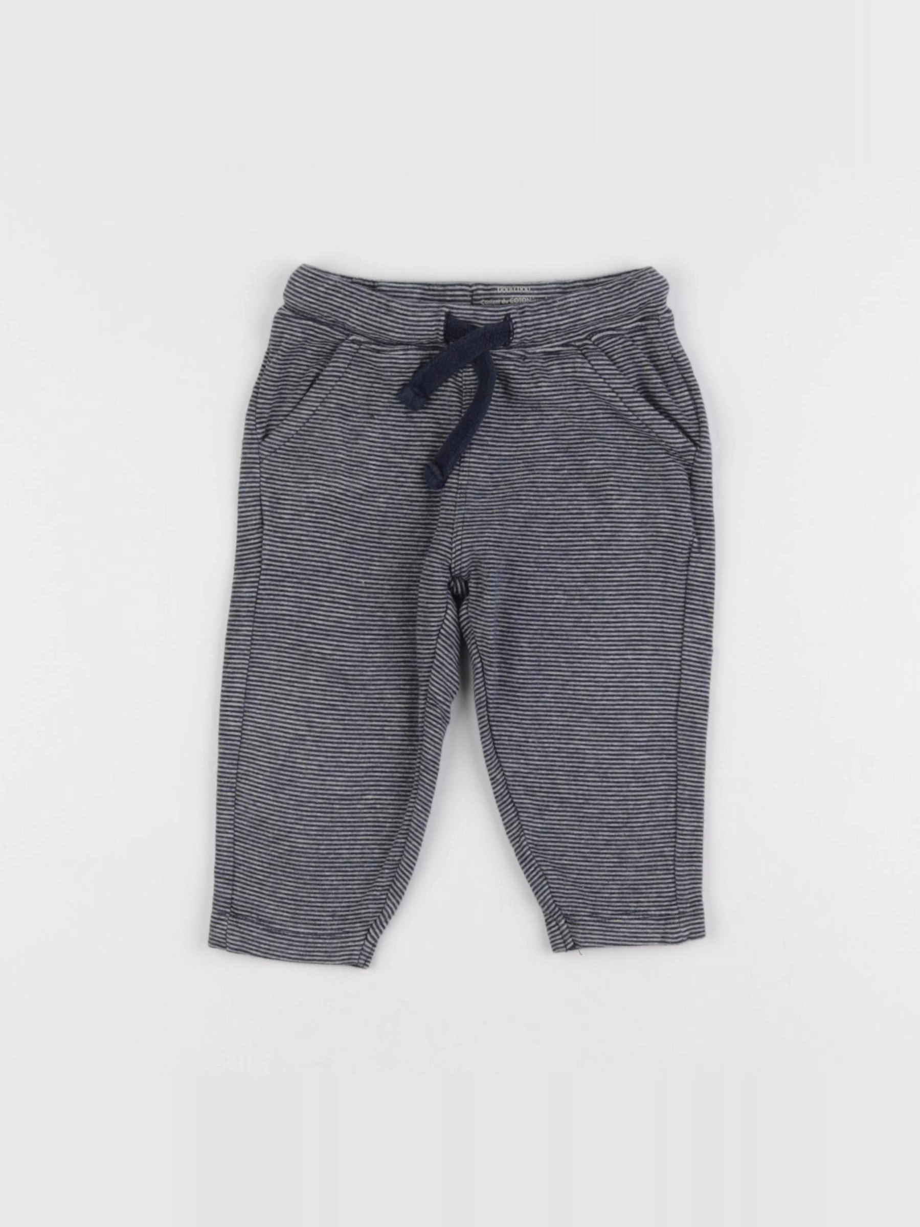 Boutchou - jogging bleu - 12 mois