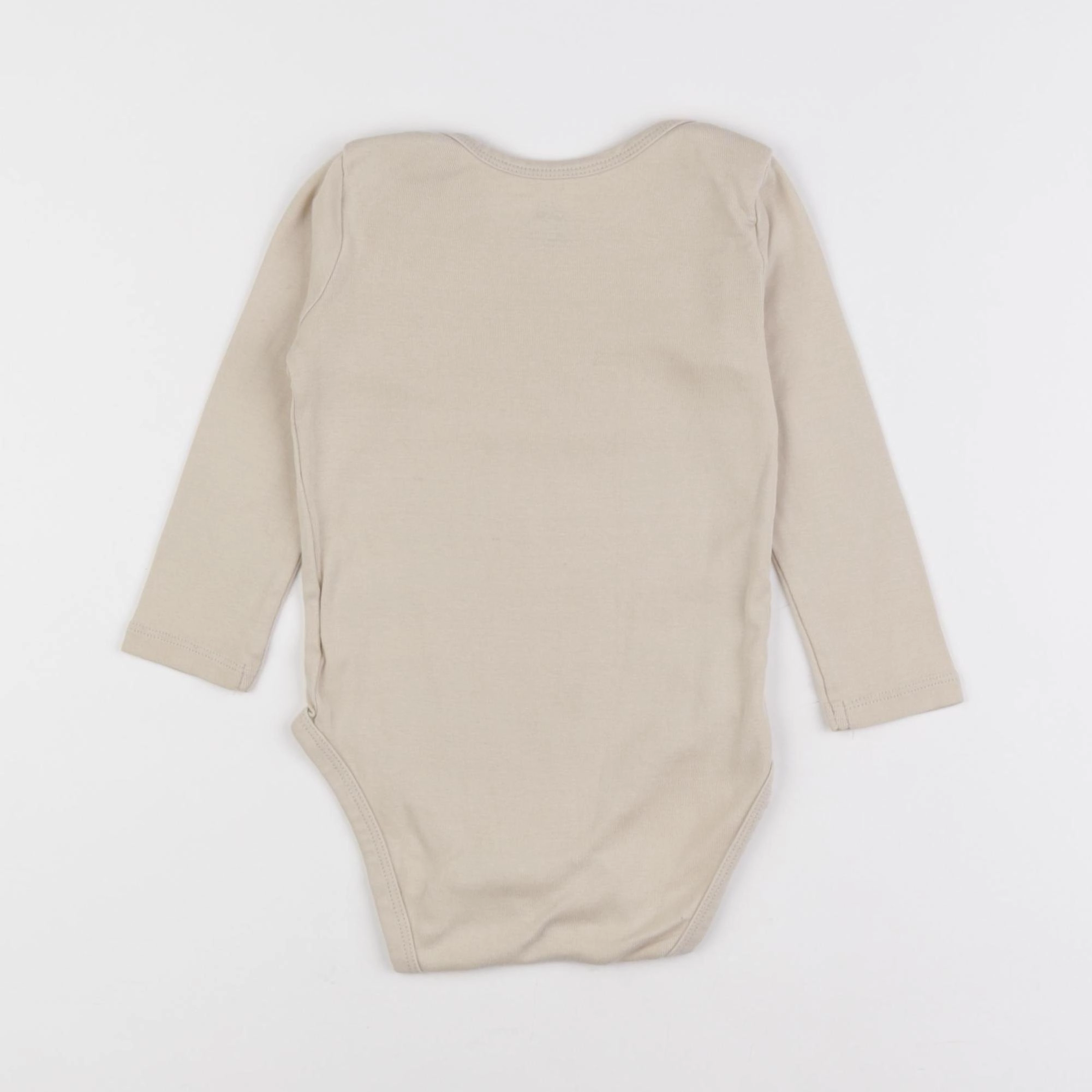 H&M - body beige - 12/18 mois