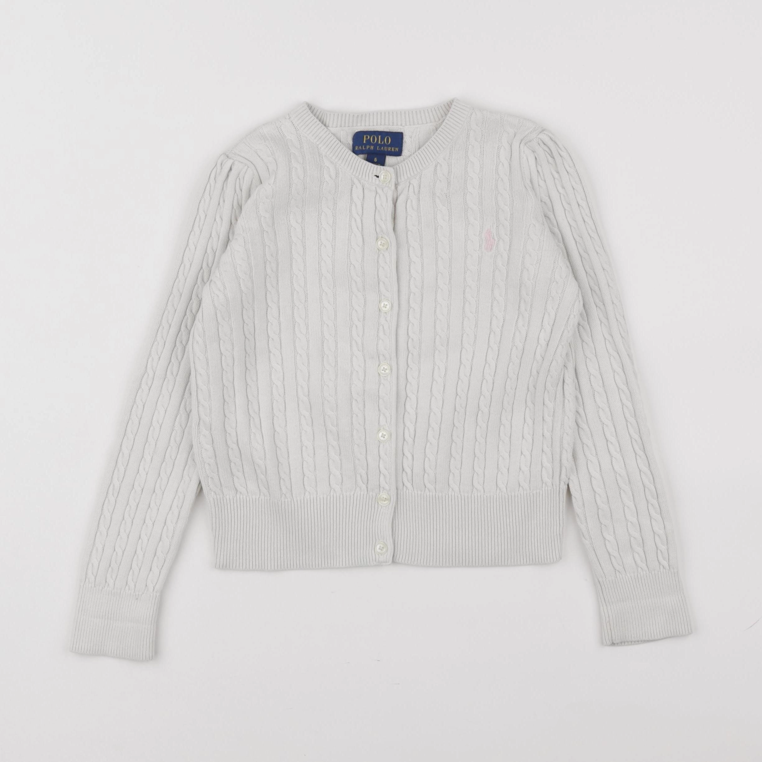 Ralph Lauren - gilet blanc - 6 ans