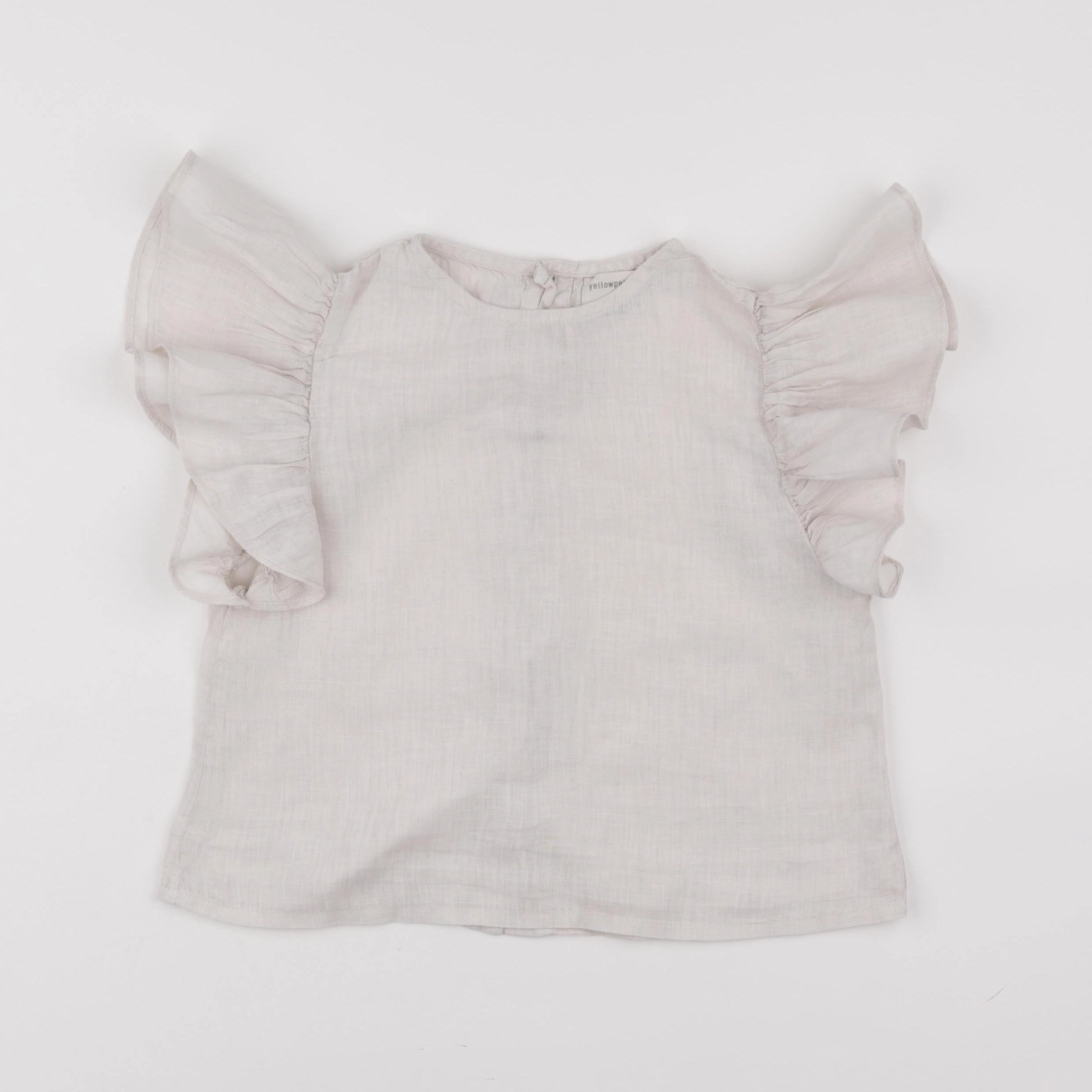 Yellow Pelota - blouse gris - 4 ans
