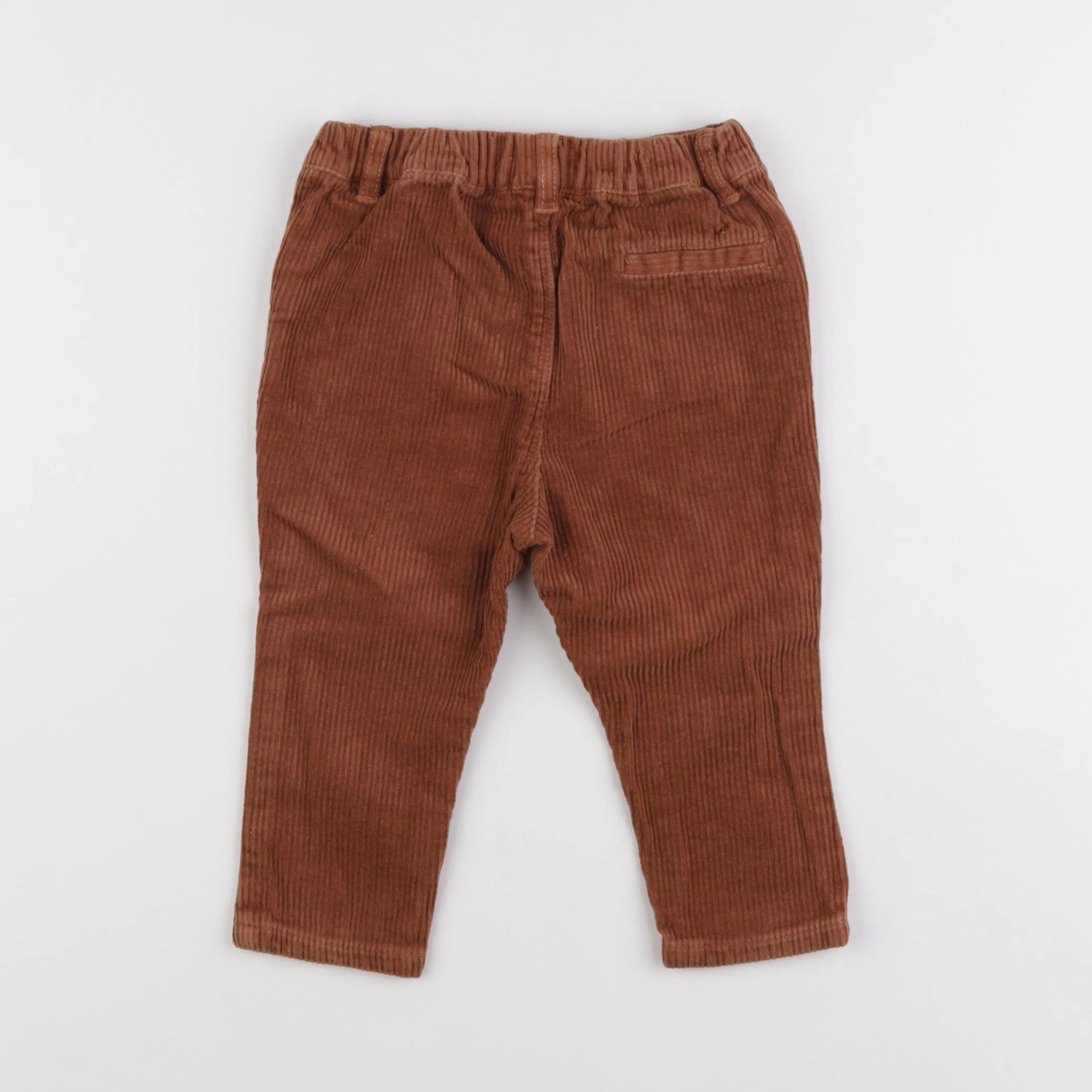 Vertbaudet - pantalon marron - 18 mois