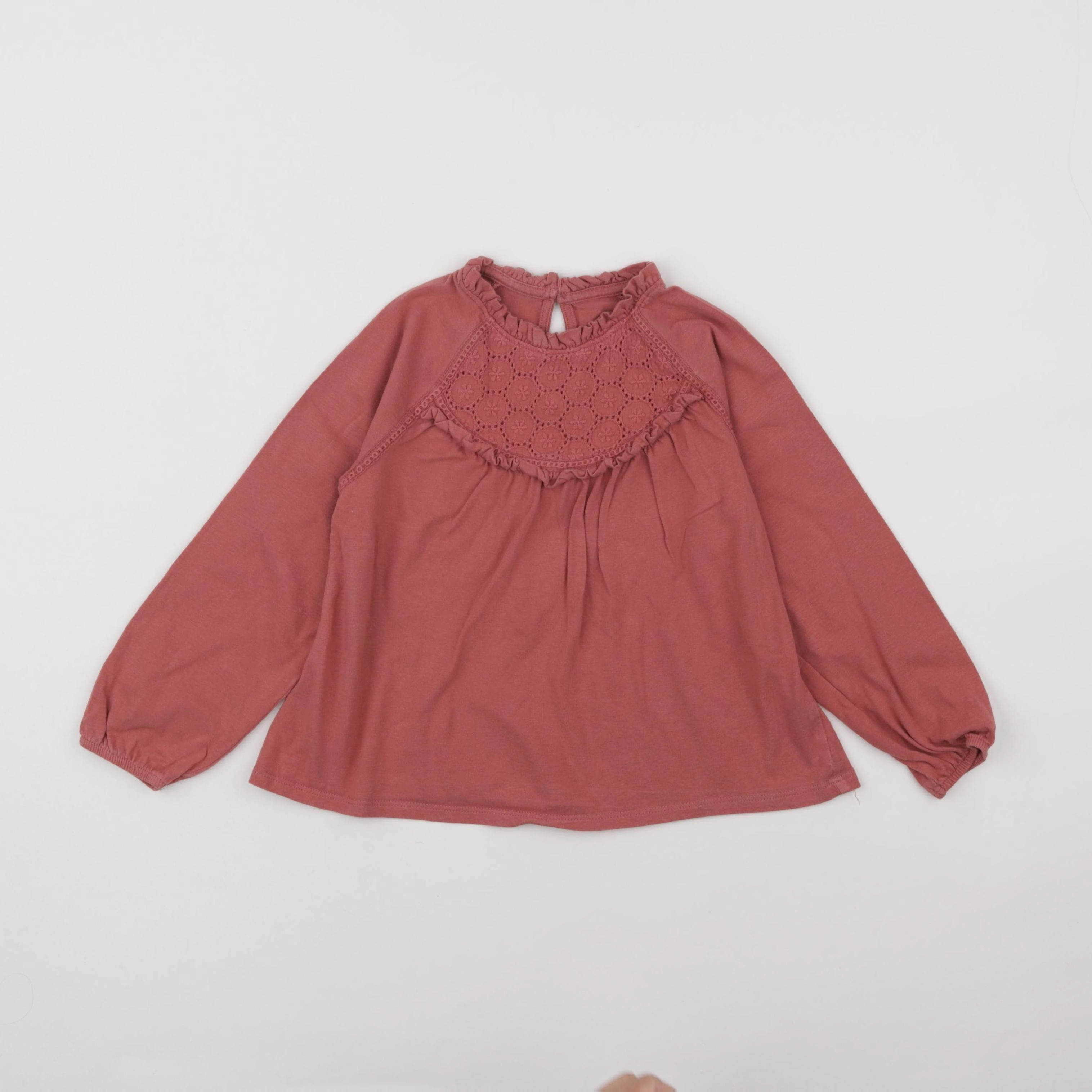 Vertbaudet - tee-shirt rose - 5 ans