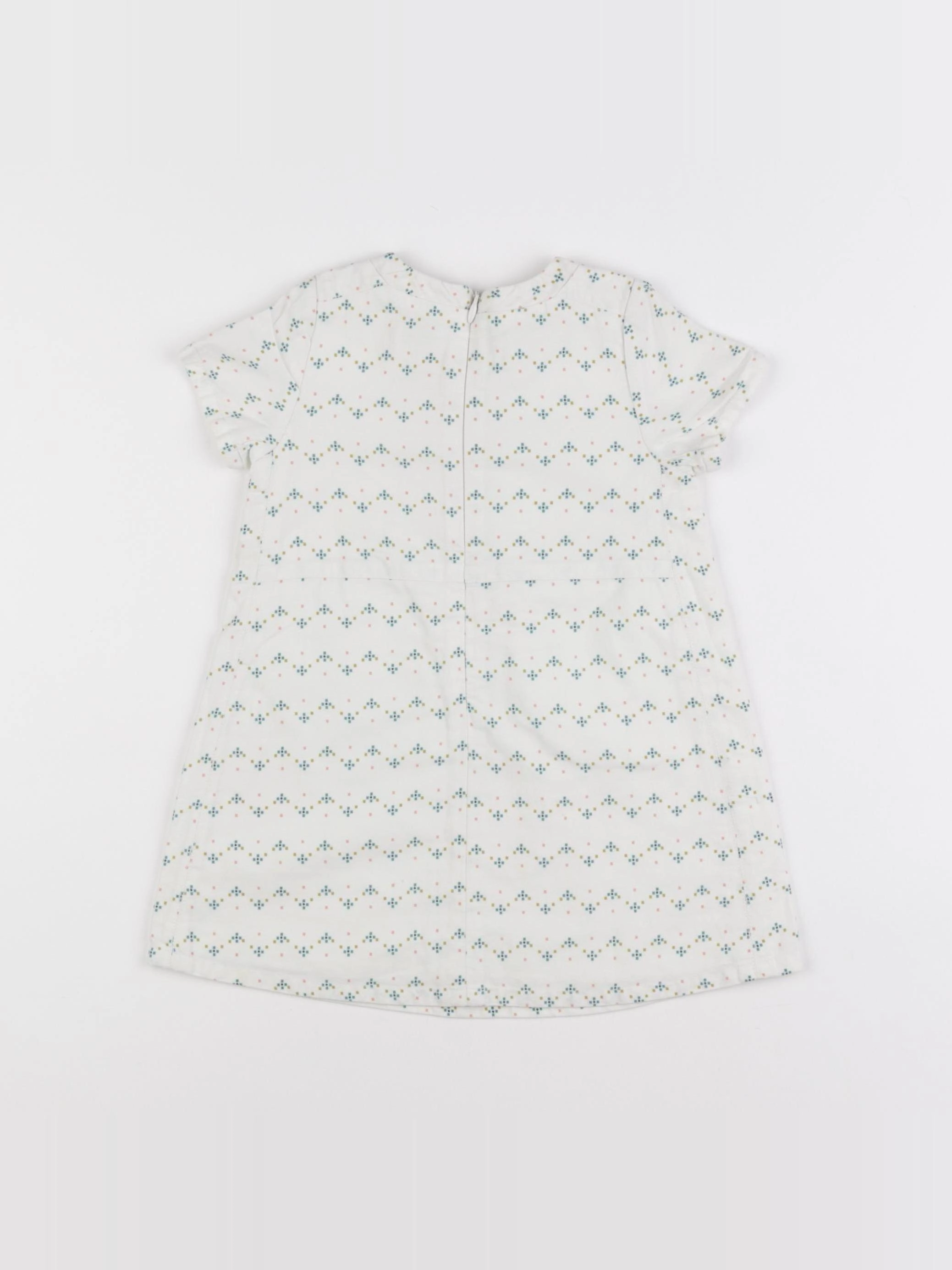 Cyrillus - robe blanc - 18 mois